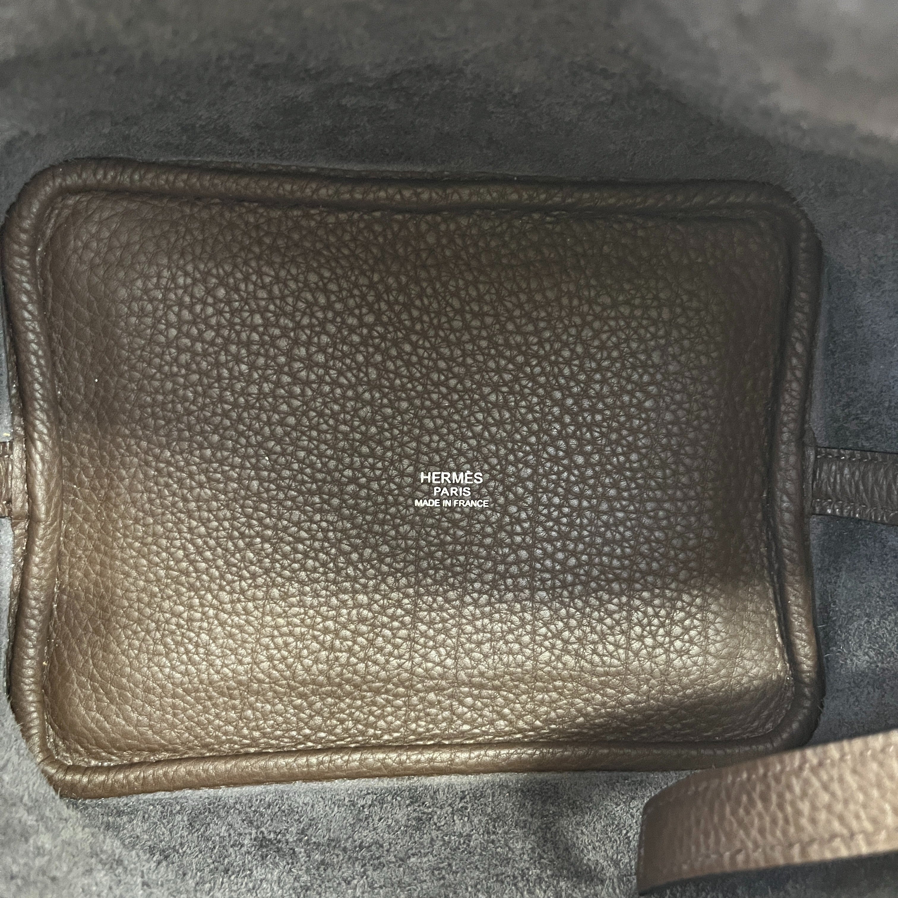 Women's Picotin 18 Clemence Bag Brown