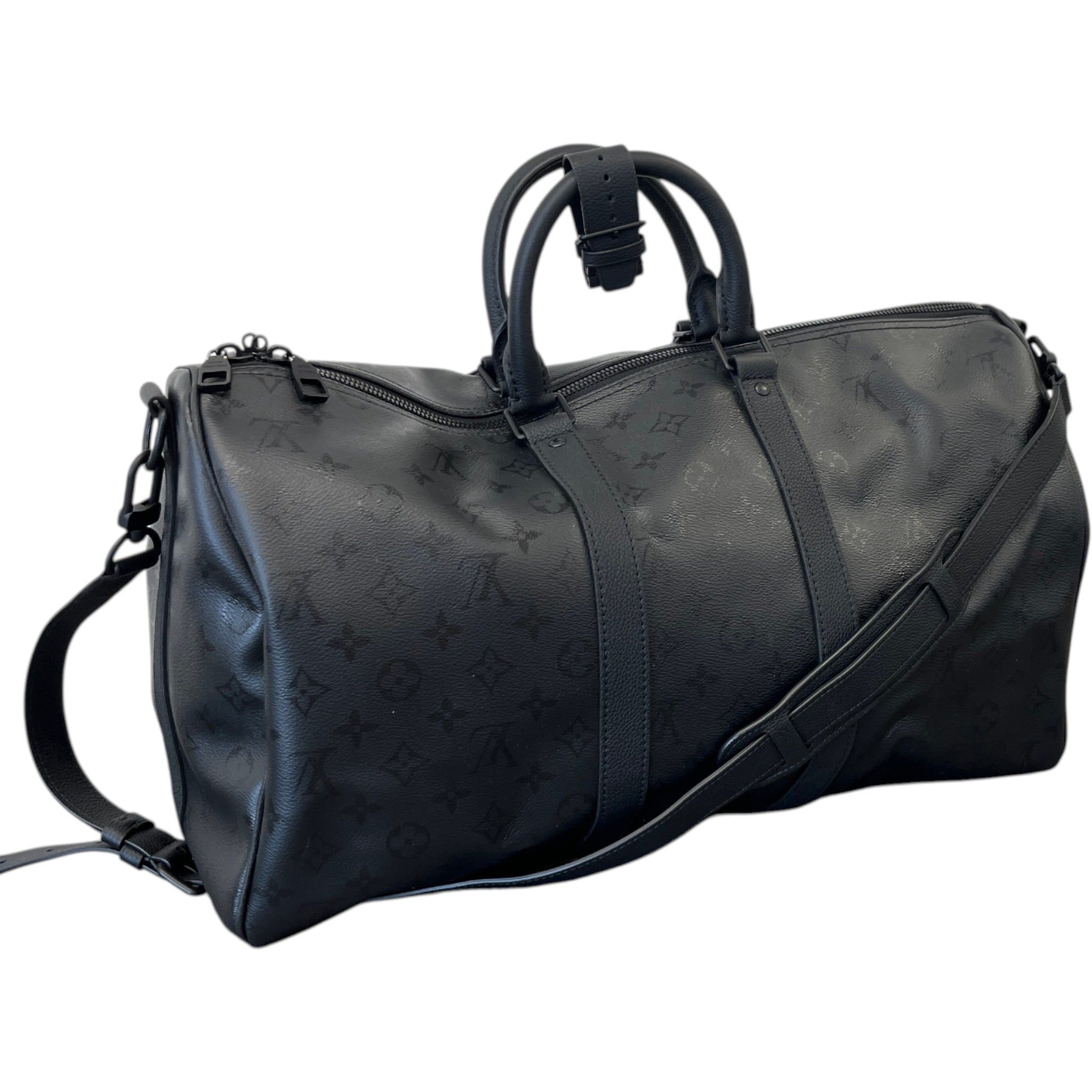Men's Monogram Midnight Keepall 45 Bag Black