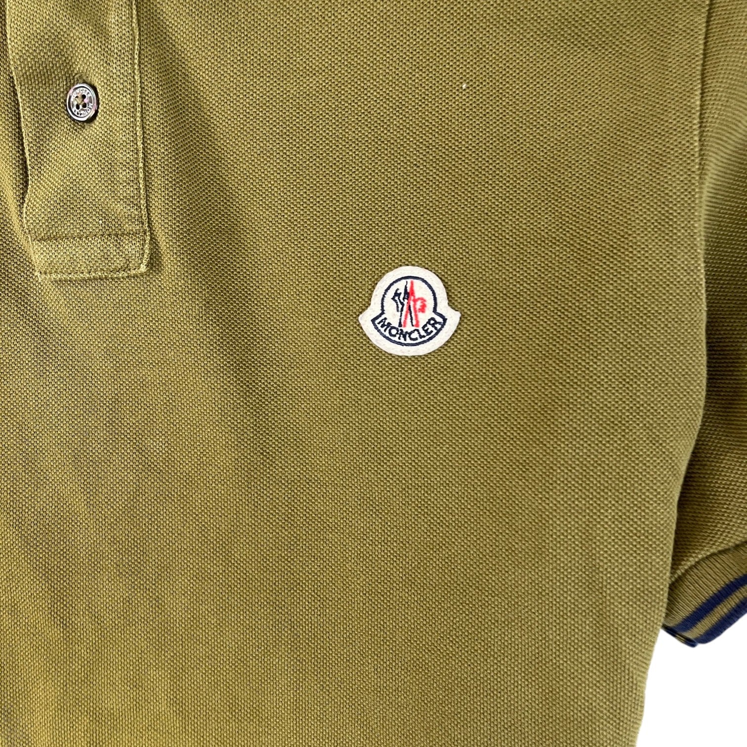 Men's Maglia Polo Shirt Green Size M
