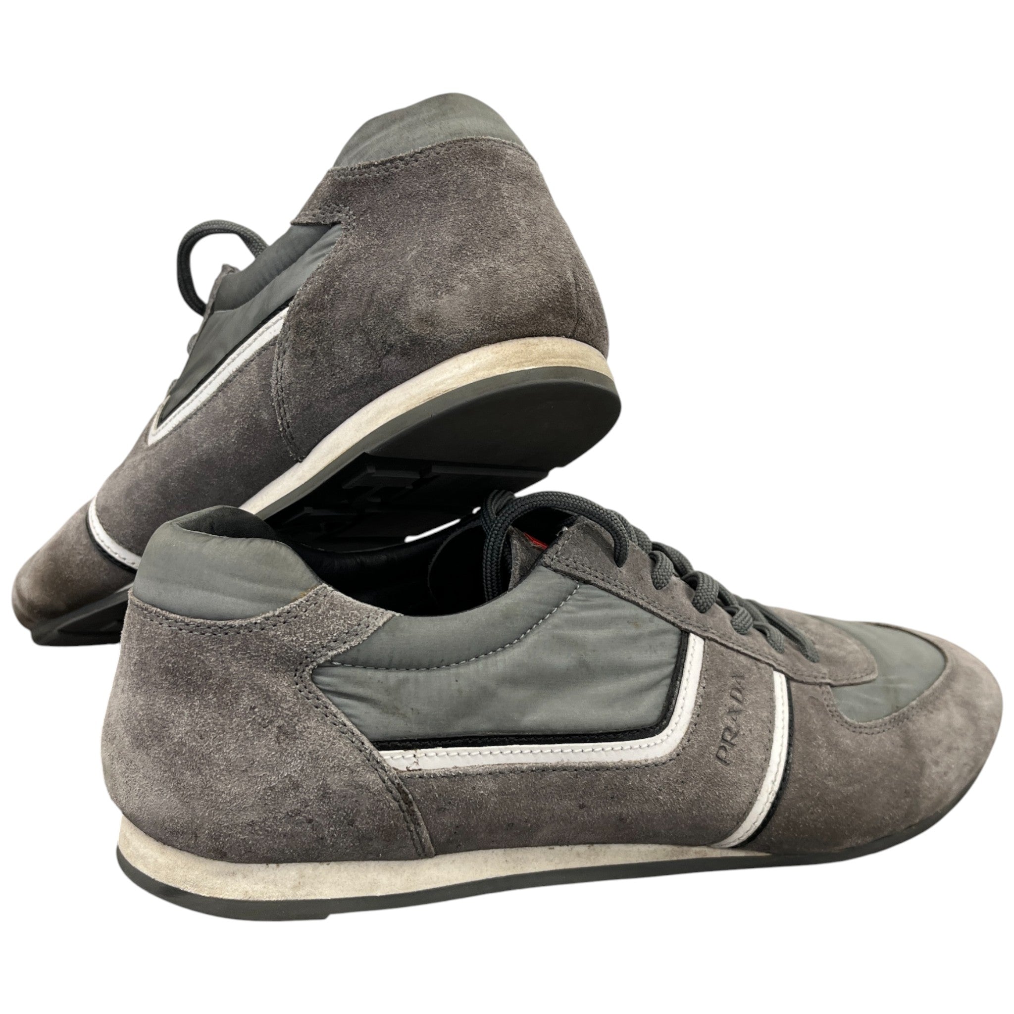 Men's Runner Low Trainers Grey Size EU 43 / UK 9