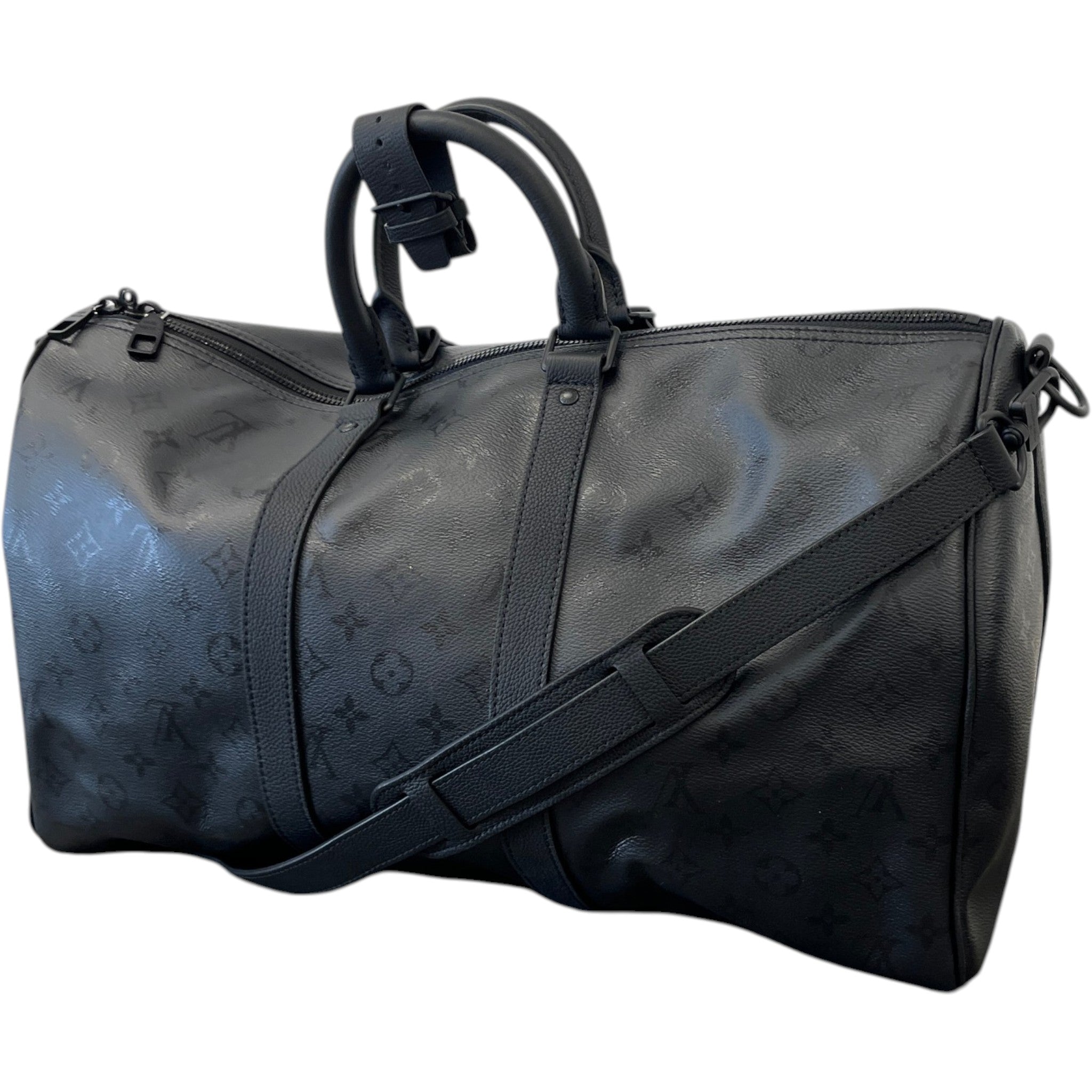 Men's Monogram Midnight Keepall 45 Bag Black