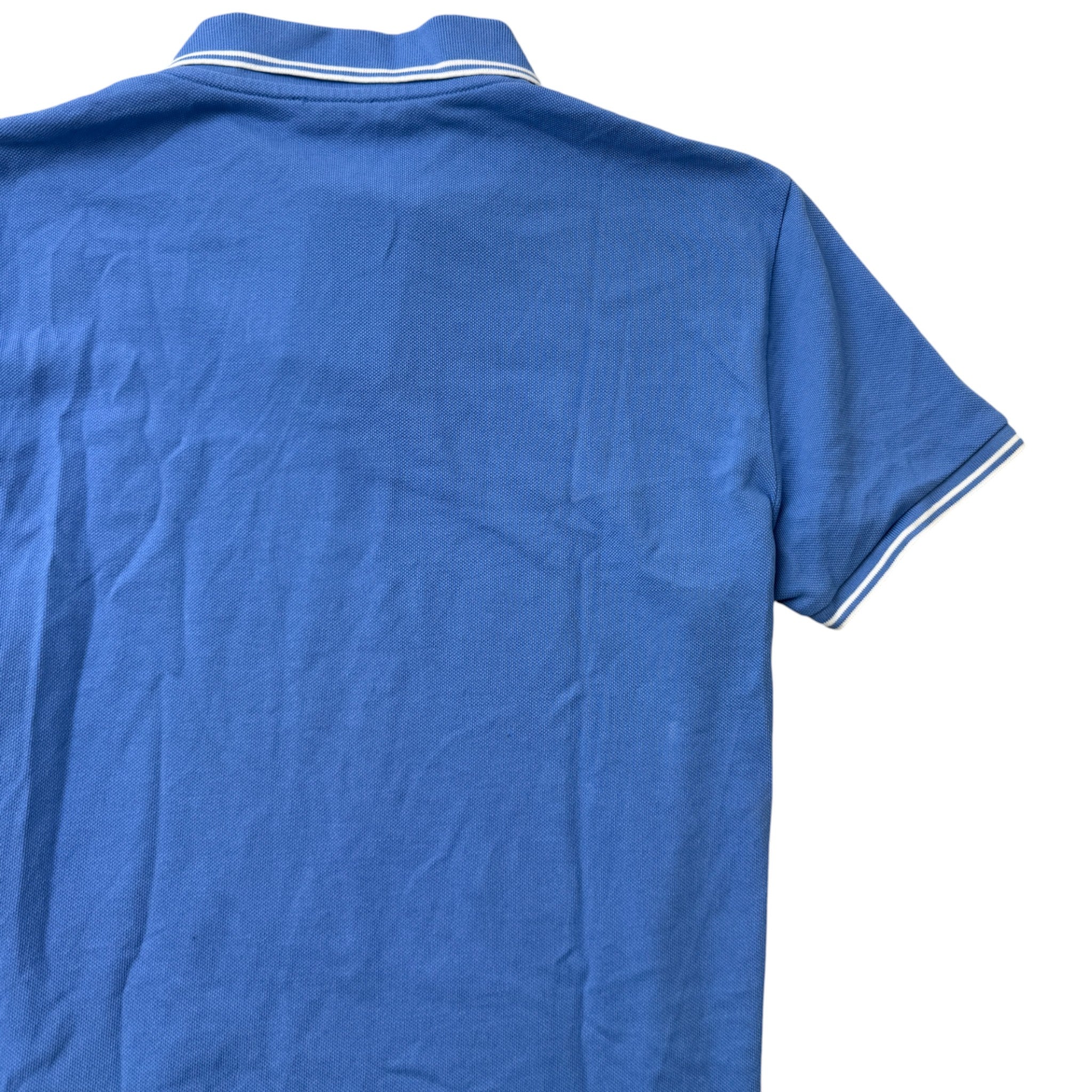 Men's Maglia Polo Shirt Blue Size L