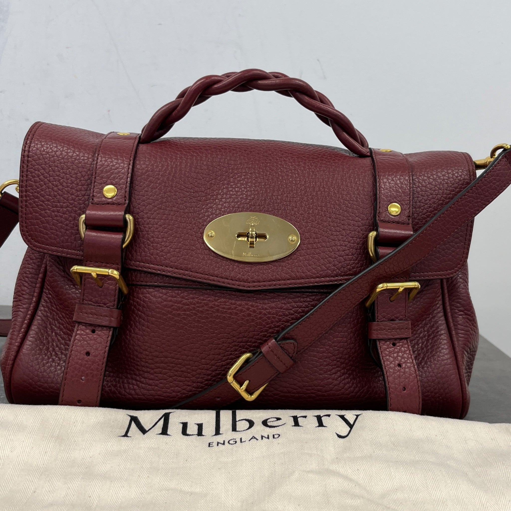Women's Alexa Handbag Burgundy