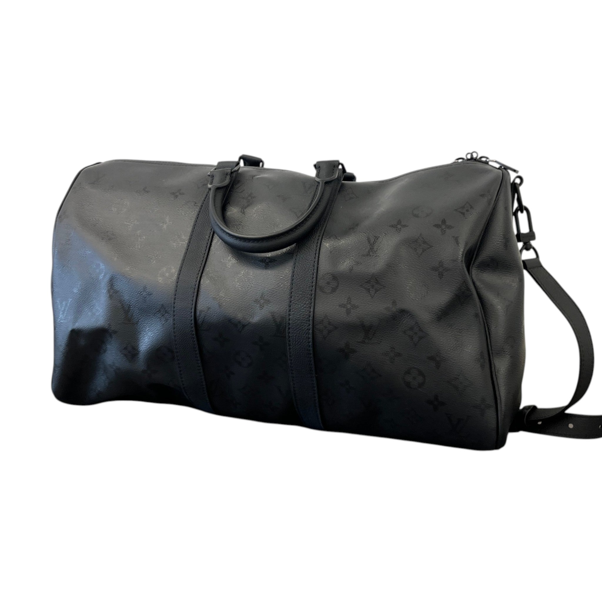 Men's Monogram Midnight Keepall 45 Bag Black