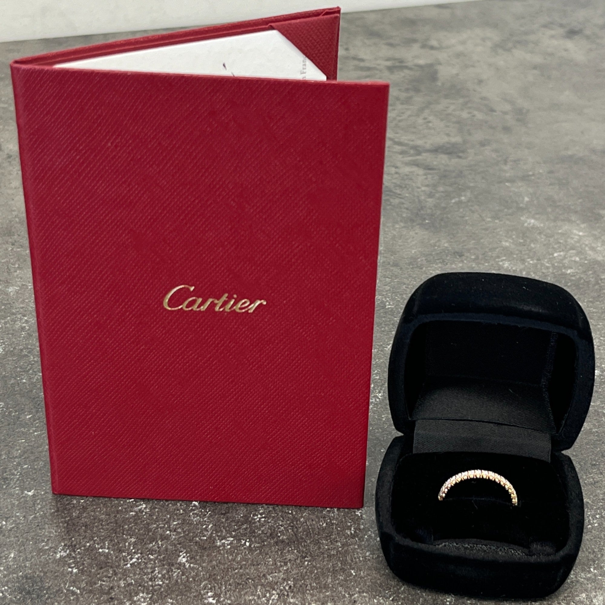 Women's Etincelle De Cartier Size 51 Ring Gold Size S