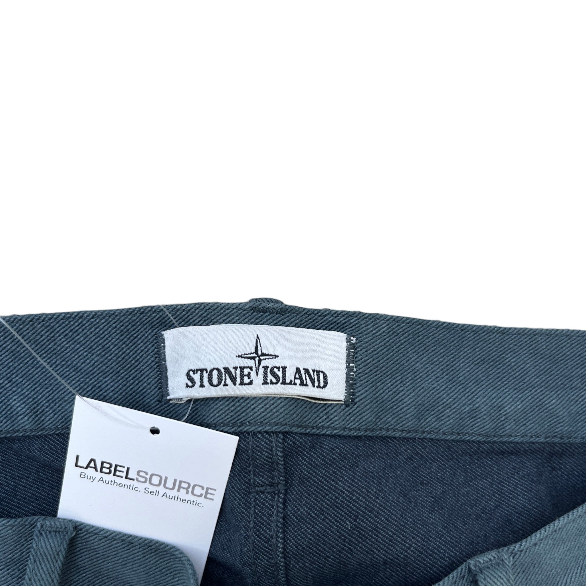 Men's Applique Logo Jeans Blue Size Waist 34"