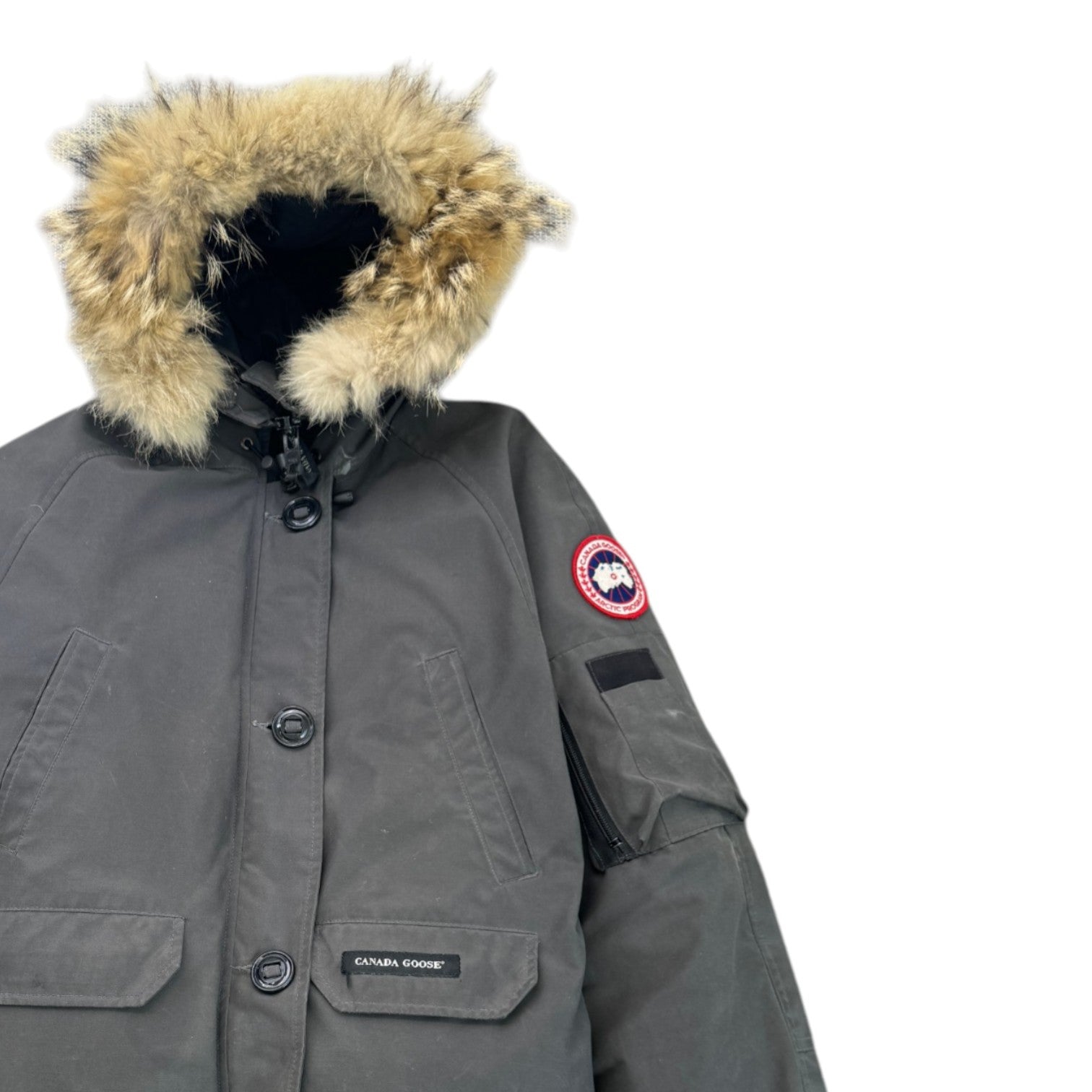 Women's Chilliwack Bomber Down Jacket Grey Size S