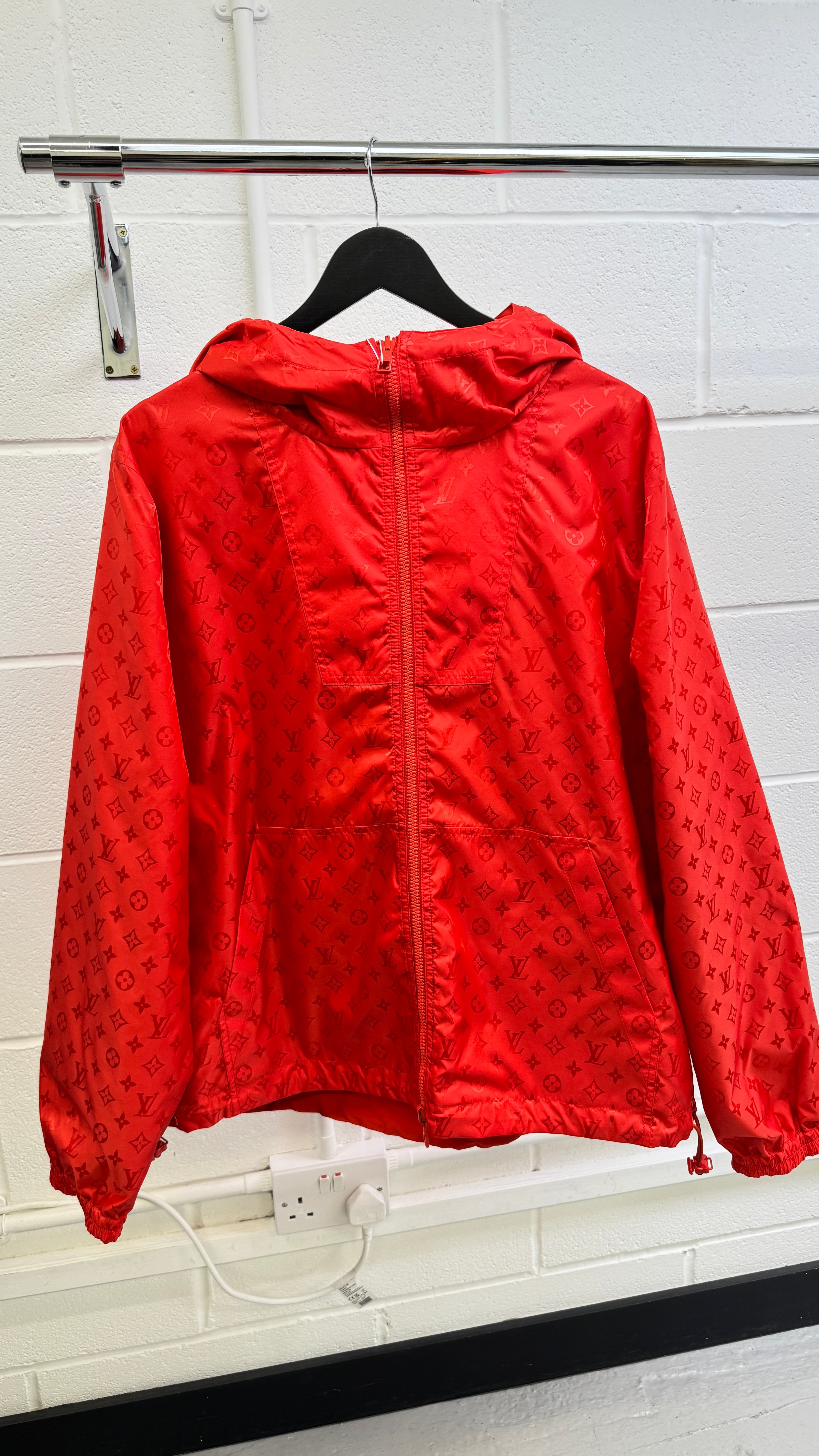 Men's Monogram Reversible Jacket Red Size IT 52 / XL