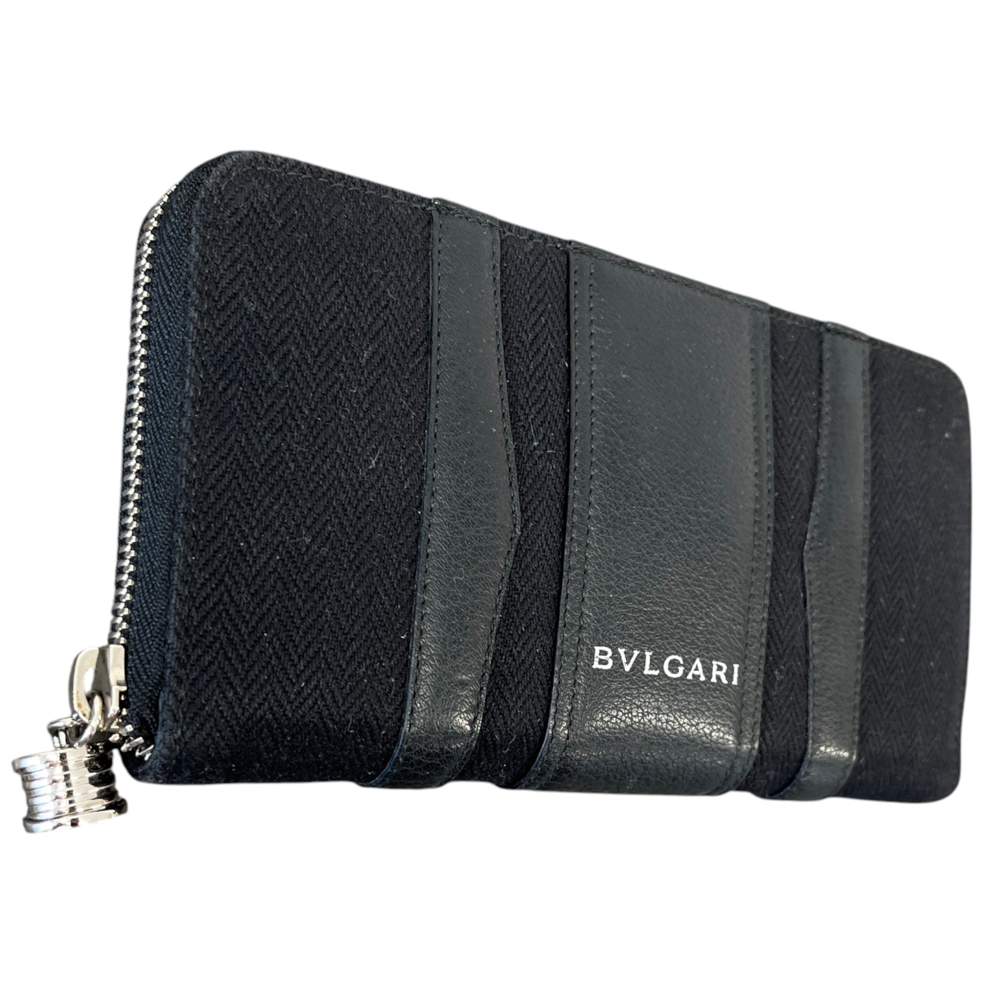 Women's Logo Zip Around Purse Black