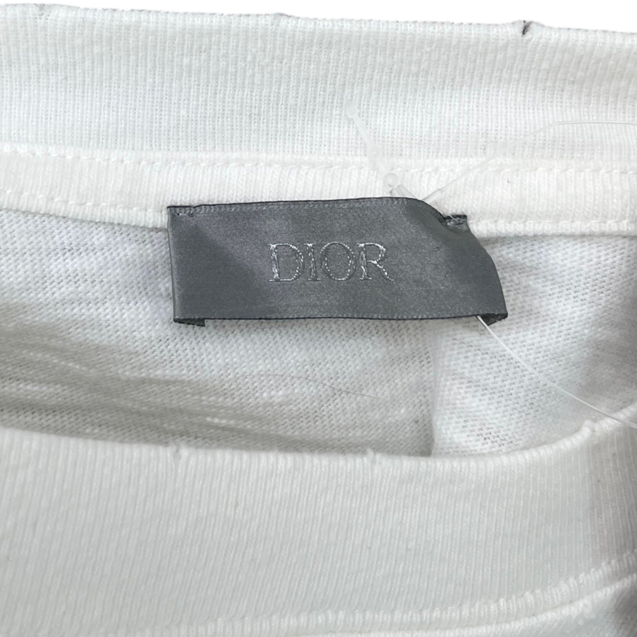 Men's X Hylton Nel Embroidered Logo T-Shirt White Size M