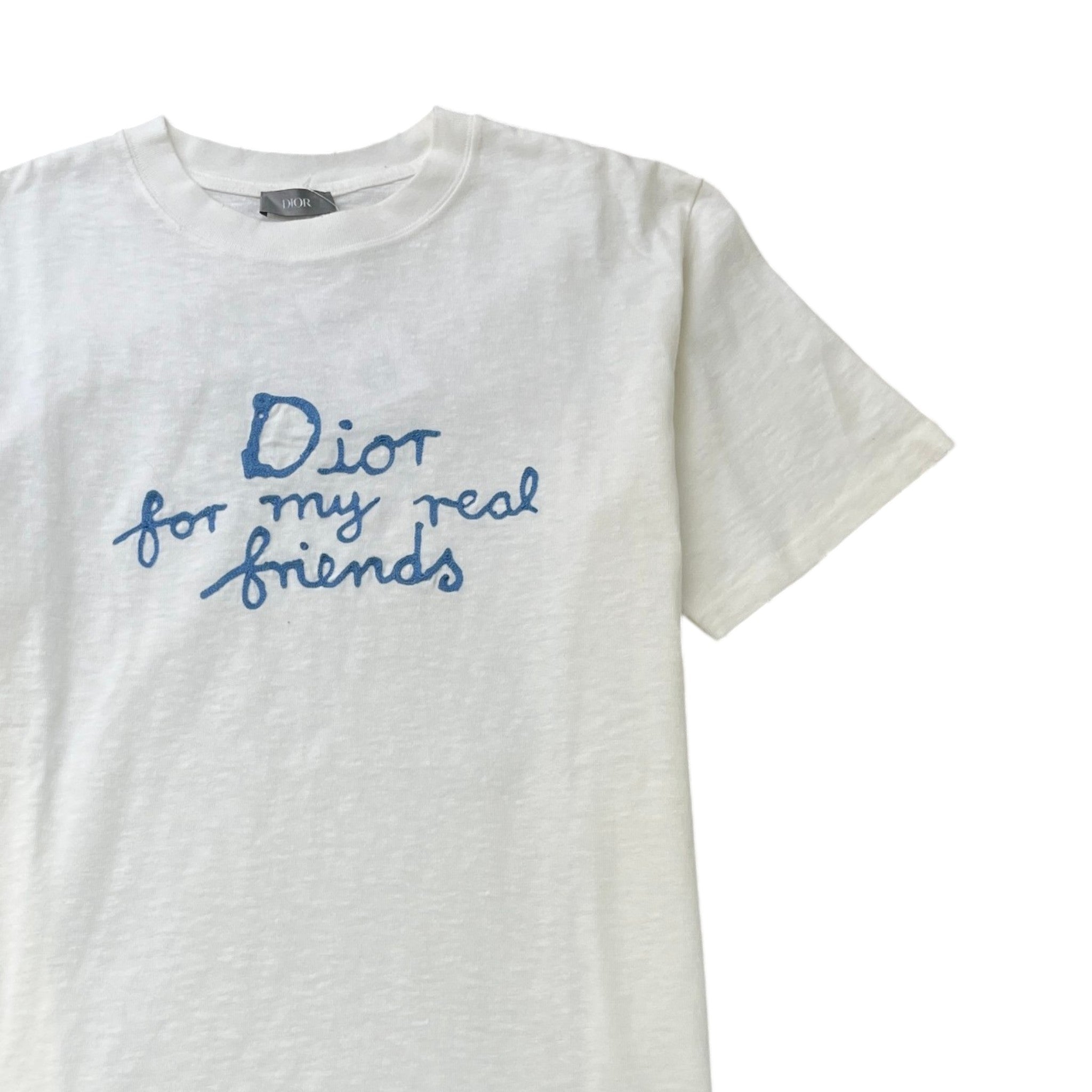 Men's X Hylton Nel Embroidered Logo T-Shirt White Size M