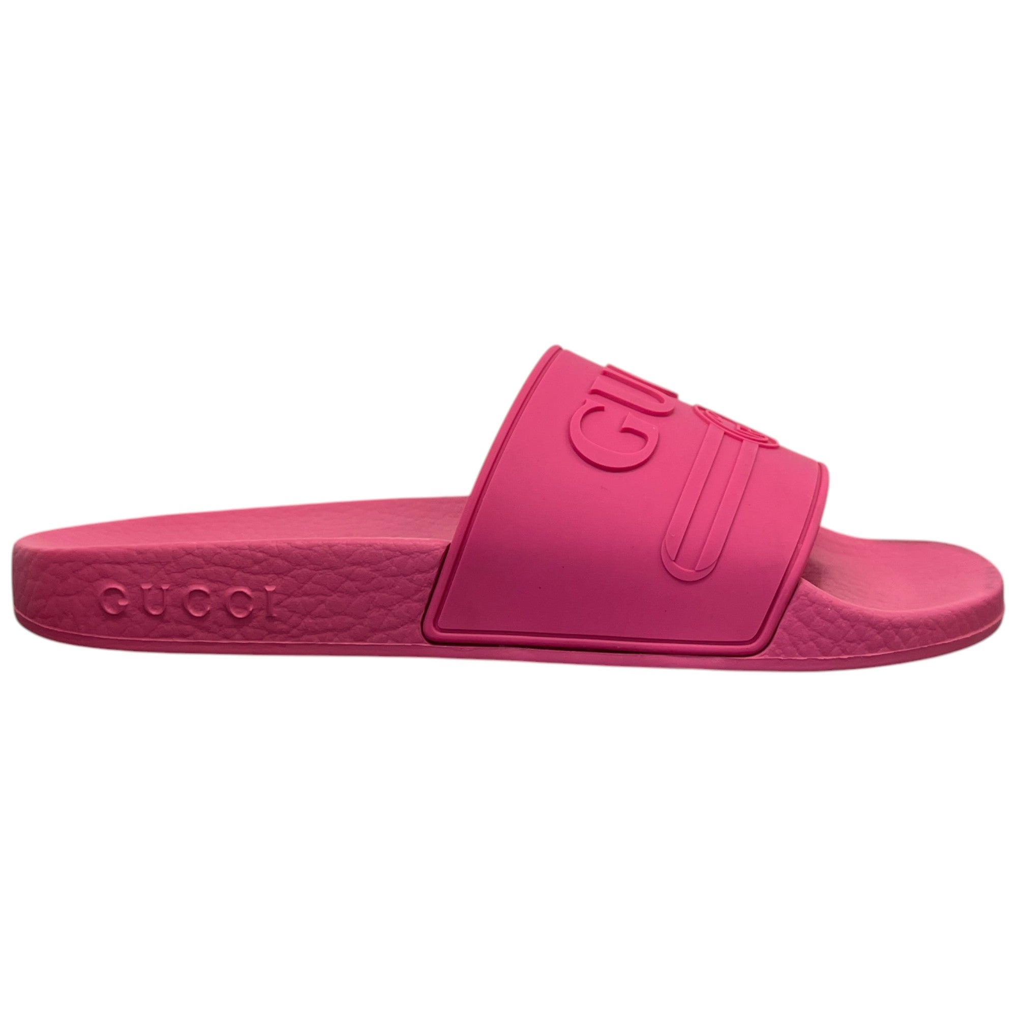 Women's Logo Print Slides Pink Size EU 35 / UK 2