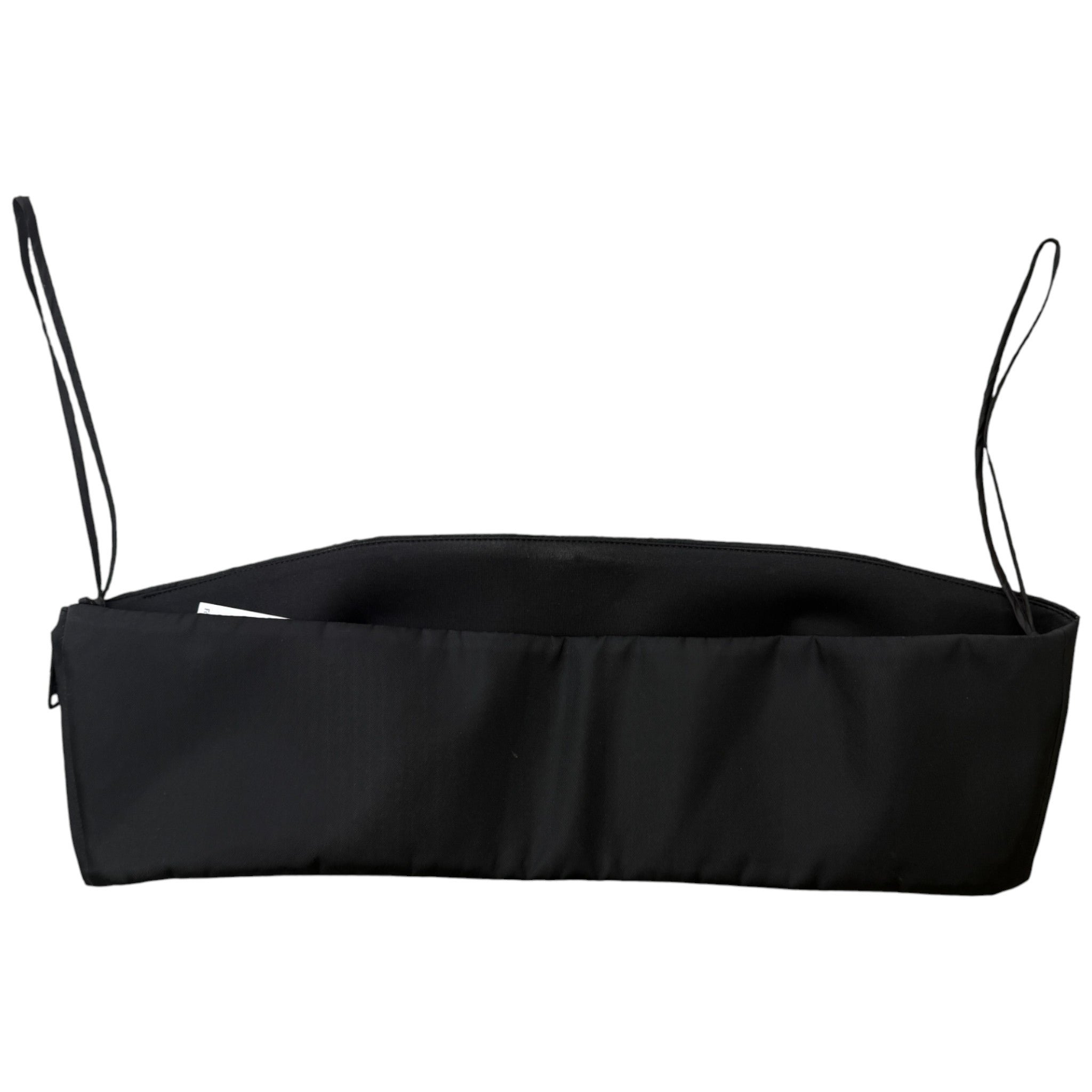 Women's Plaque Logo Crop Top Black Size IT 44 / UK XS