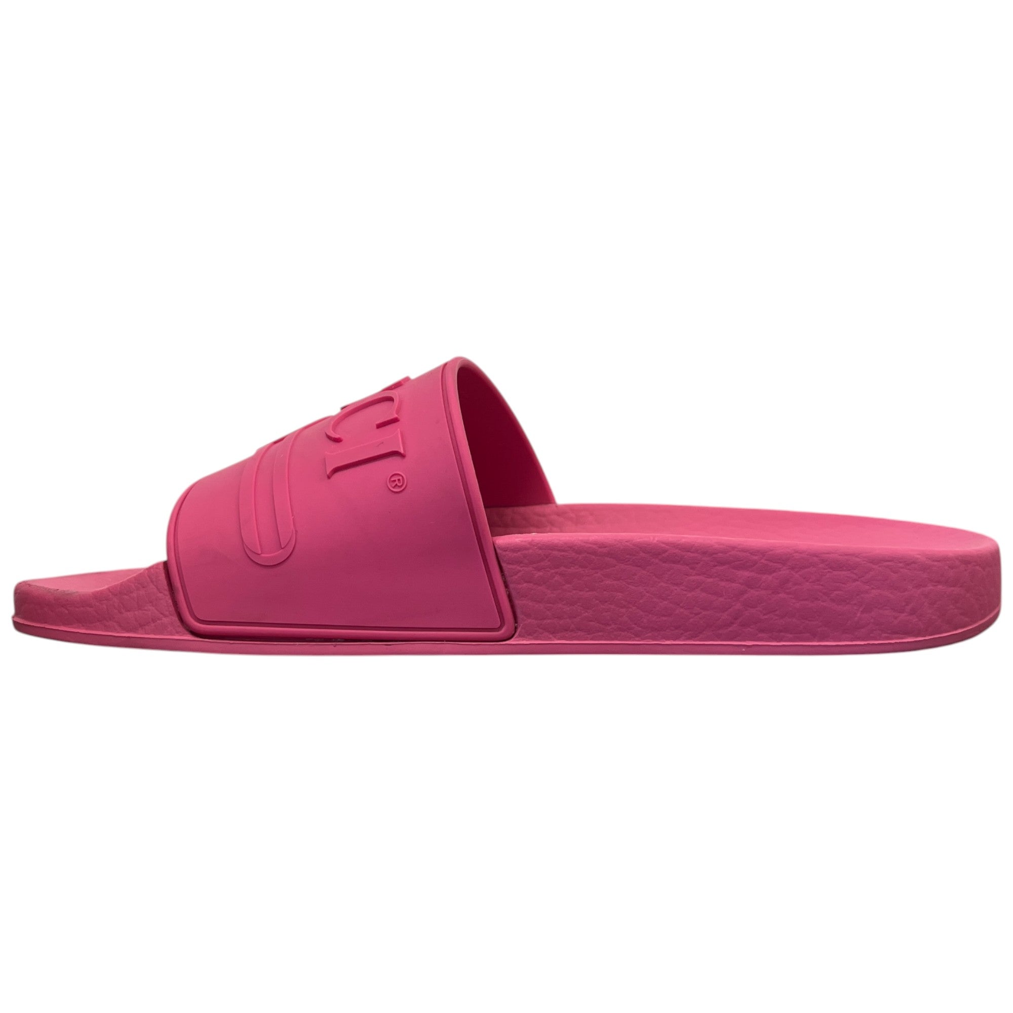Women's Logo Print Slides Pink Size EU 35 / UK 2