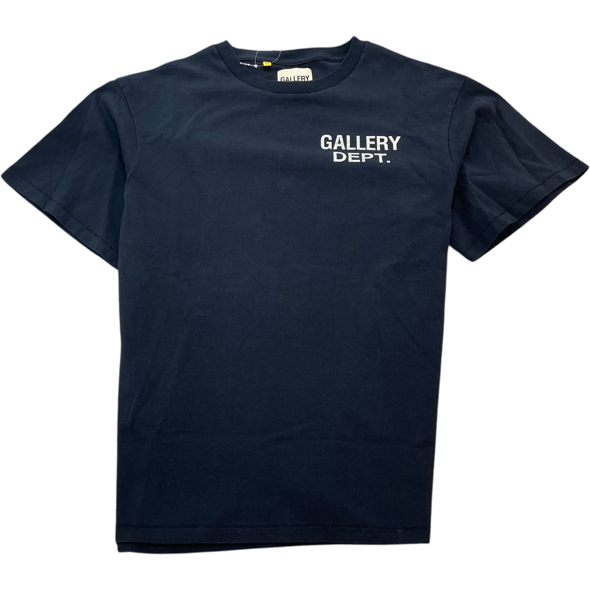 Men's Logo Print T-Shirt Navy Size M