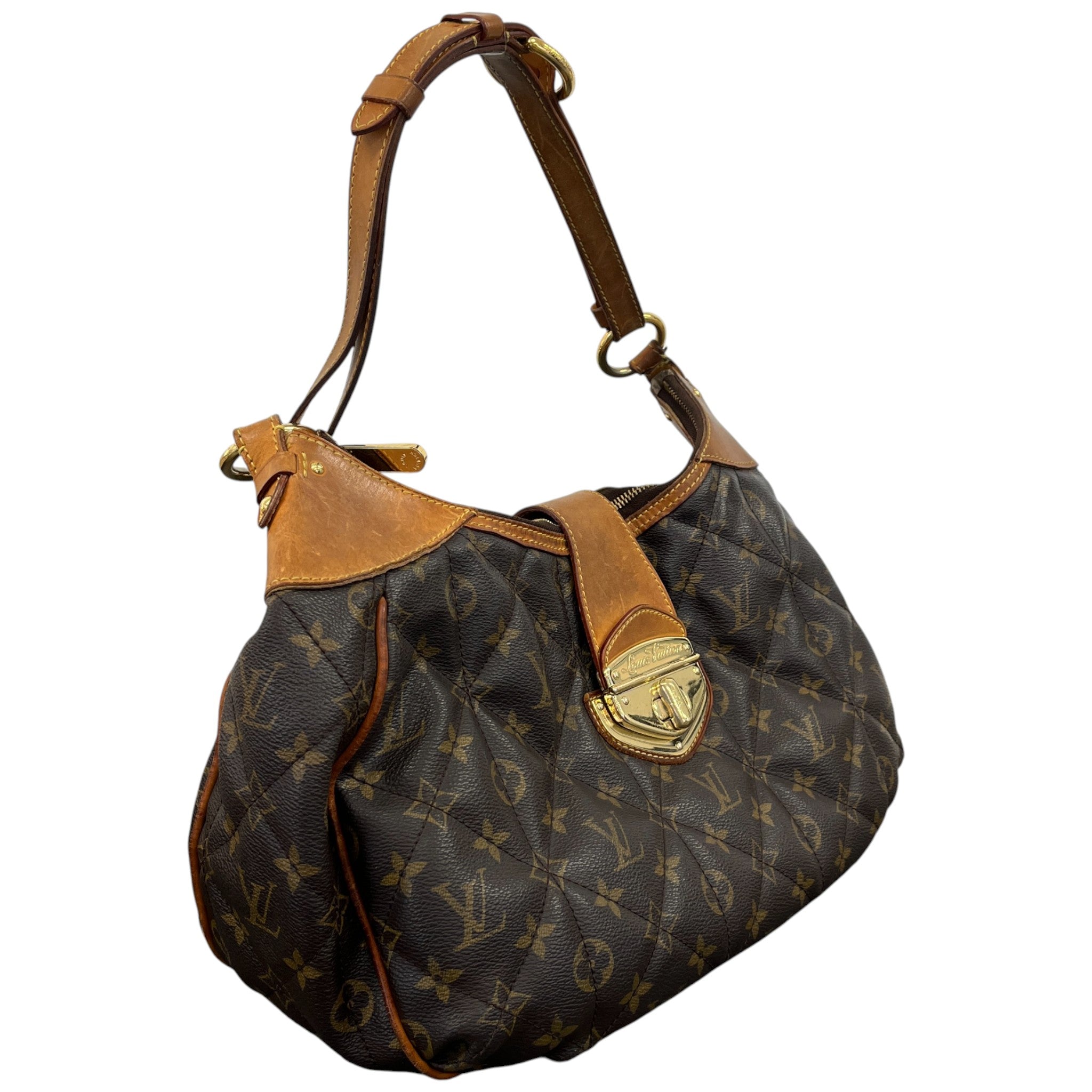 Women's Monogram Canvas Etoile City Gm Bag Brown