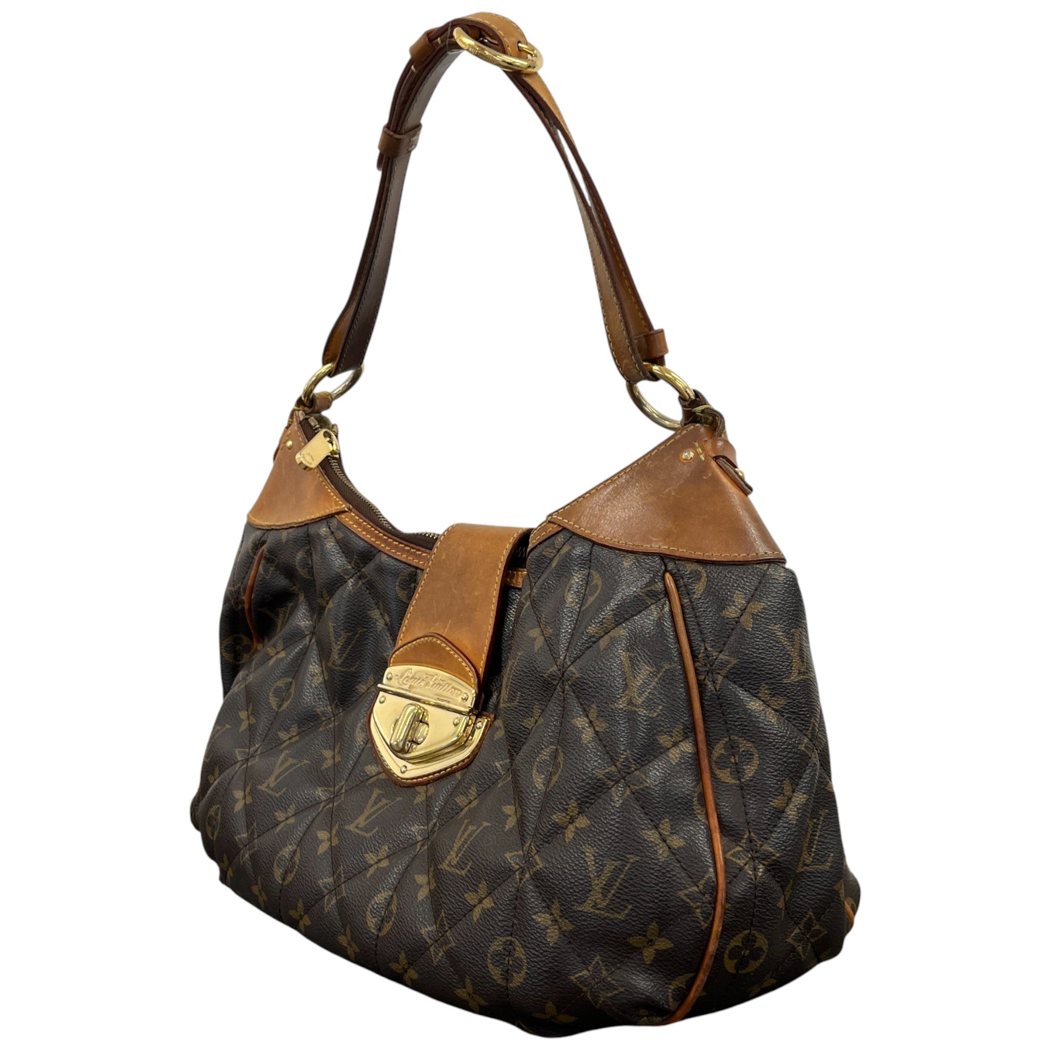 Women's Monogram Canvas Etoile City Gm Bag Brown