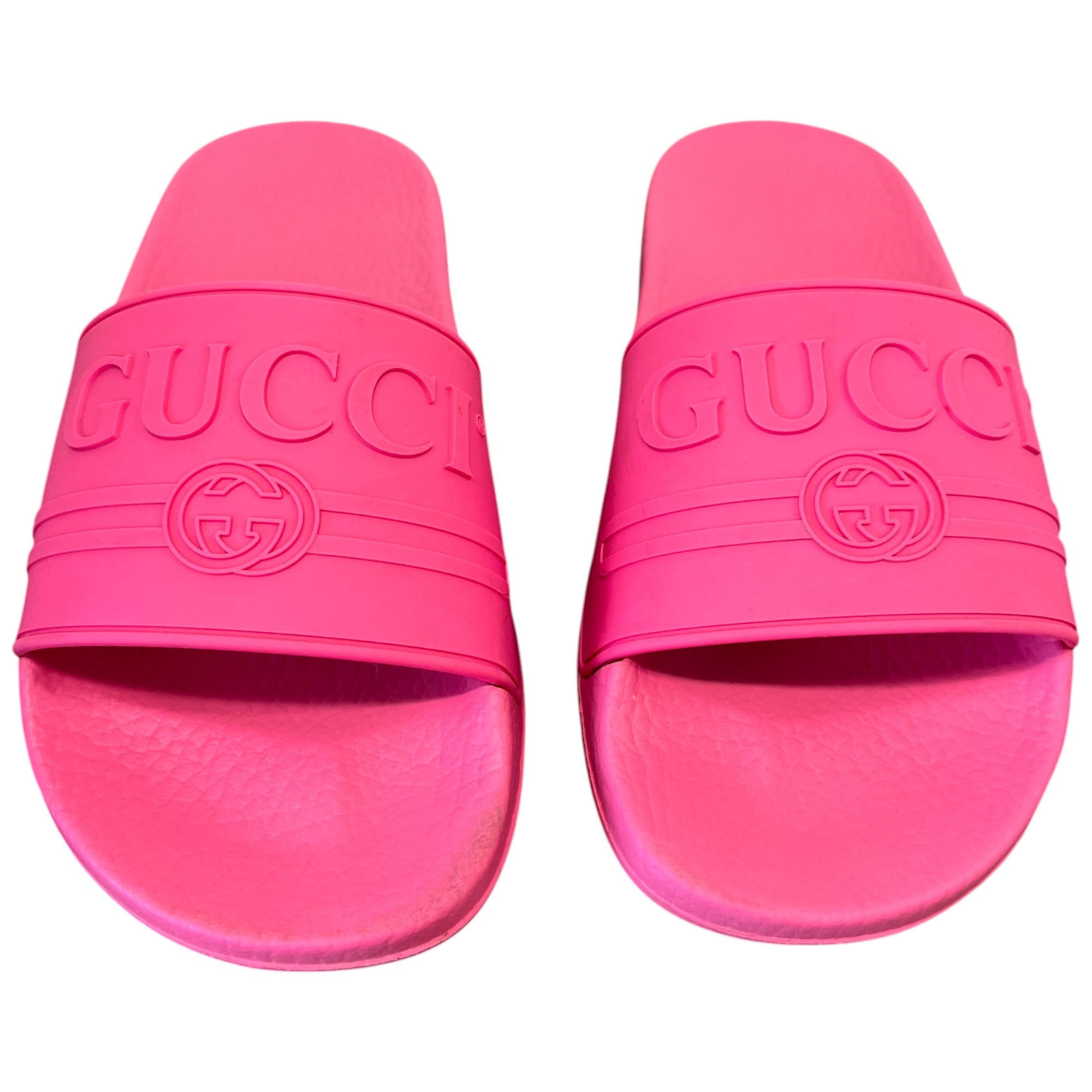 Women's Logo Print Slides Pink Size EU 35 / UK 2