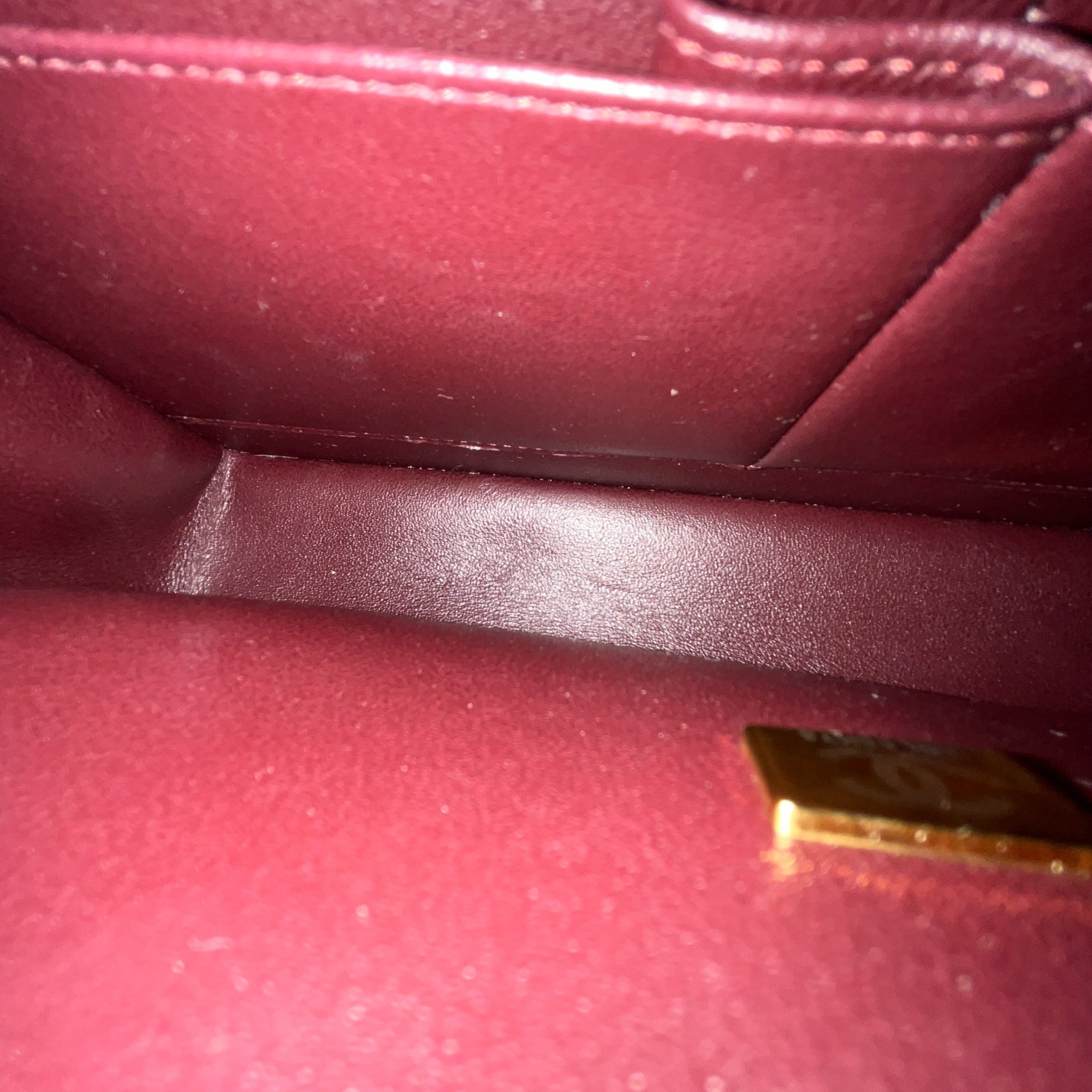 Women's Small Classic Double Flap Caviar Bag Black