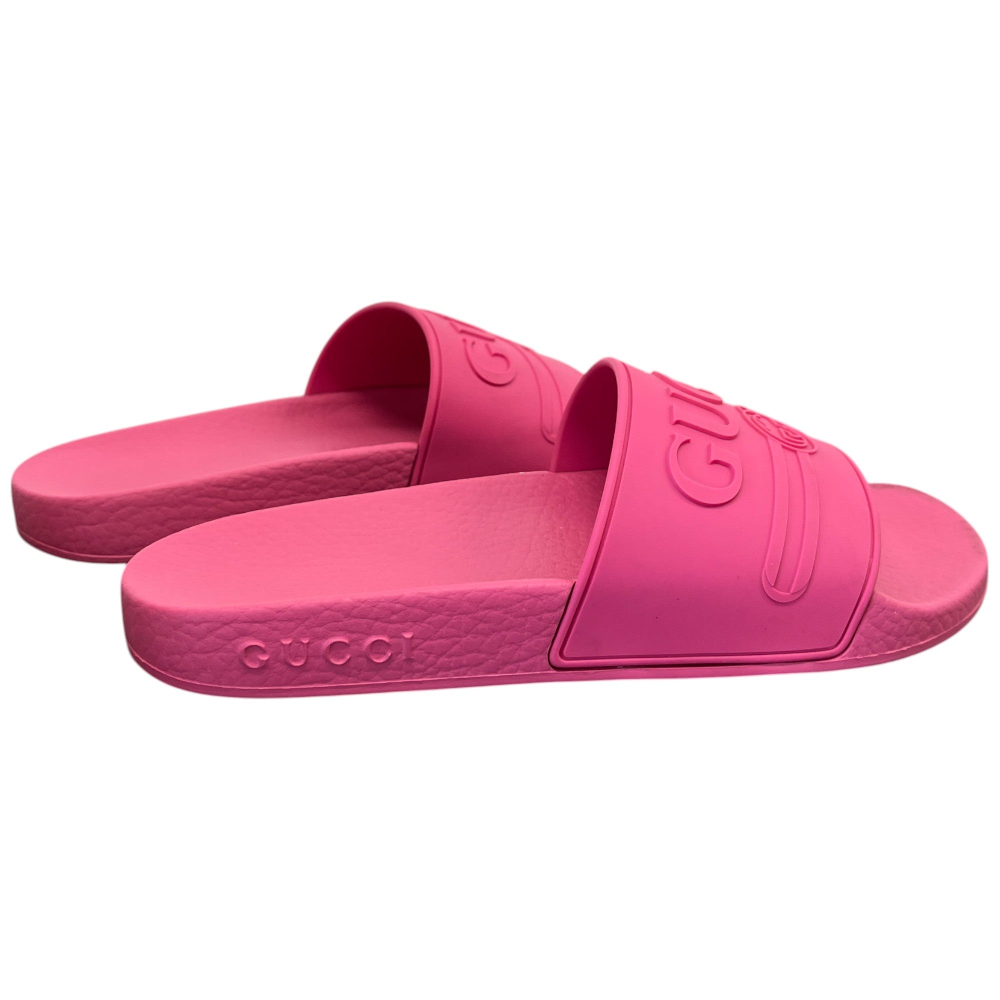Women's Logo Print Slides Pink Size EU 35 / UK 2