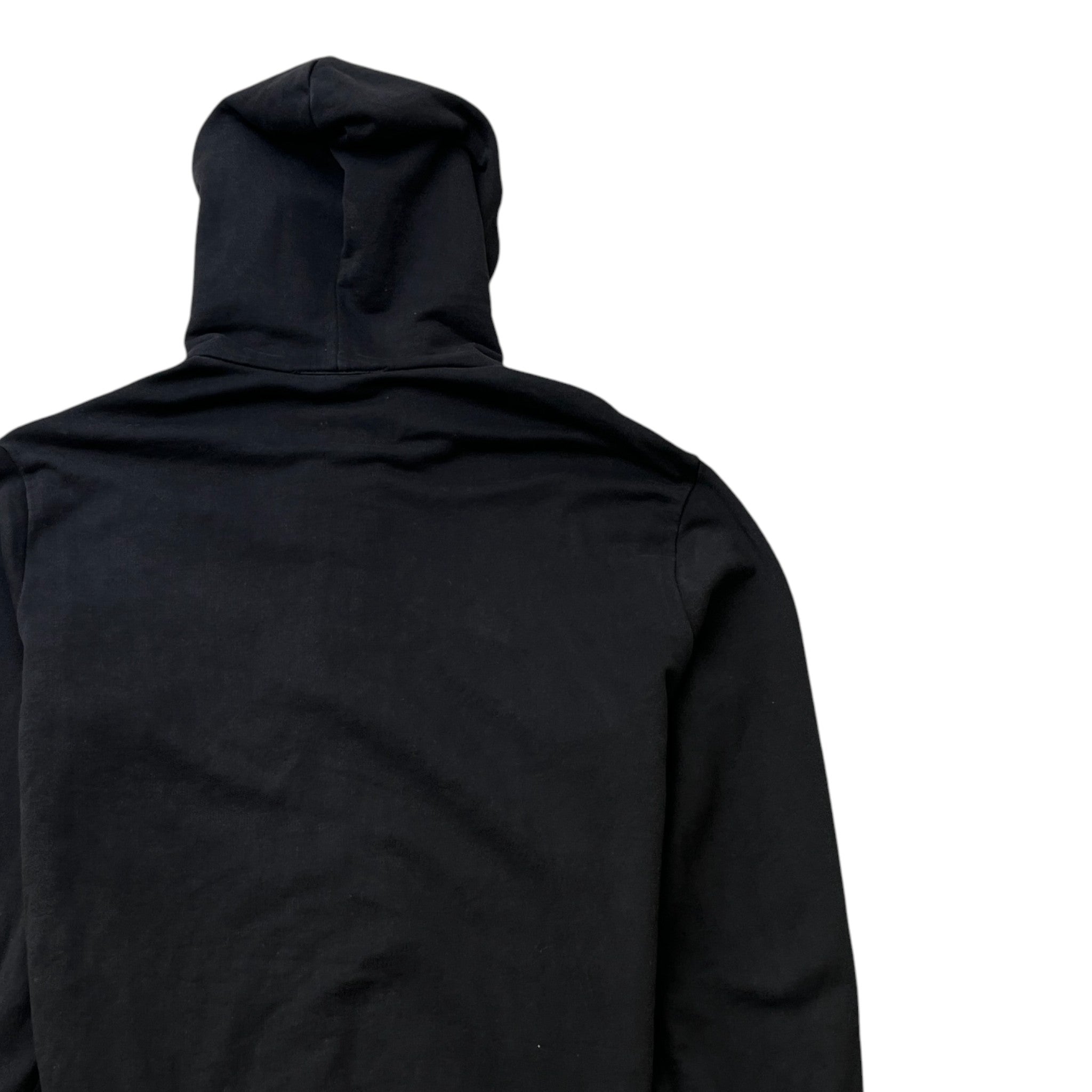 Men's Zip Up Cardigan Jumper Black Size XL