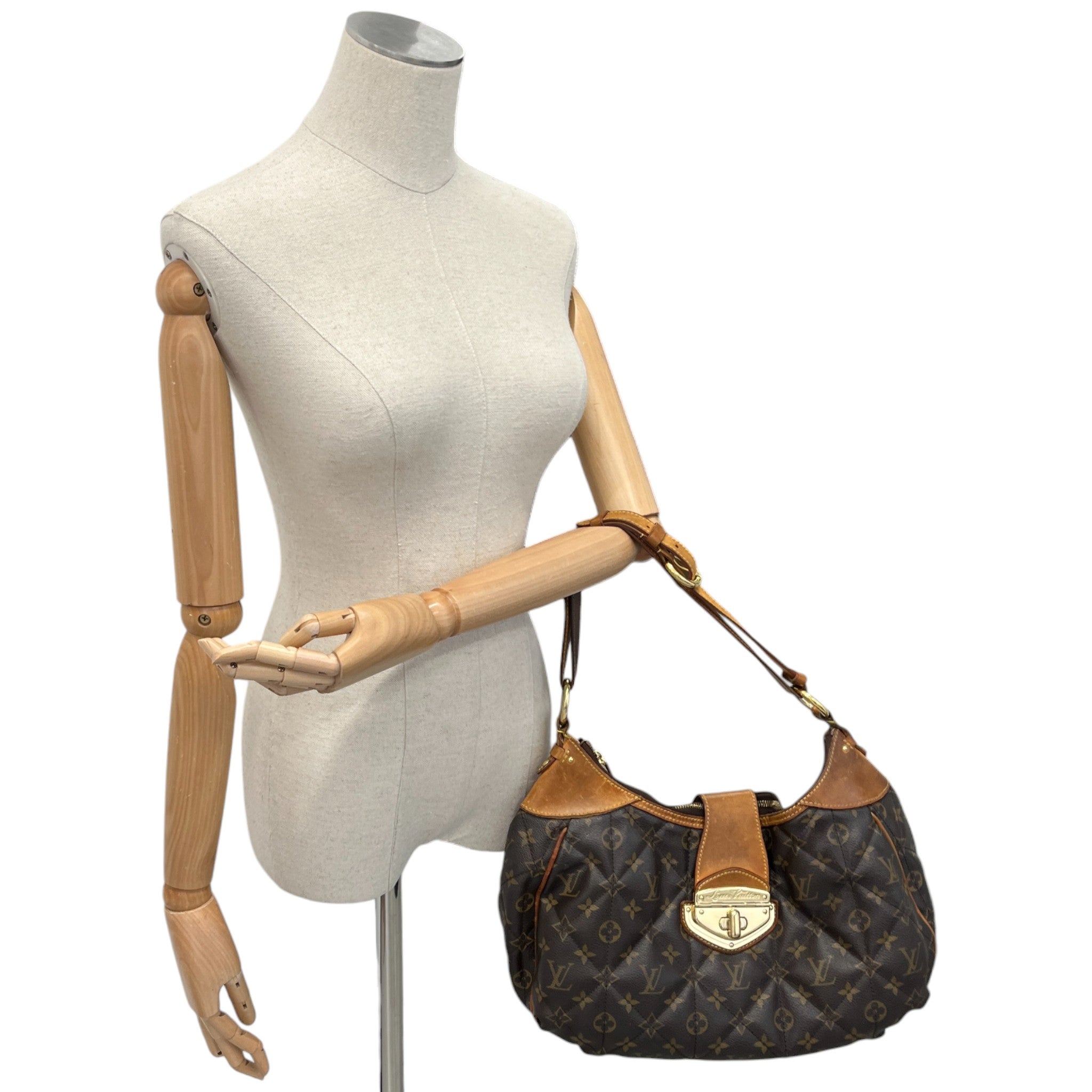 Women's Monogram Canvas Etoile City Gm Bag Brown