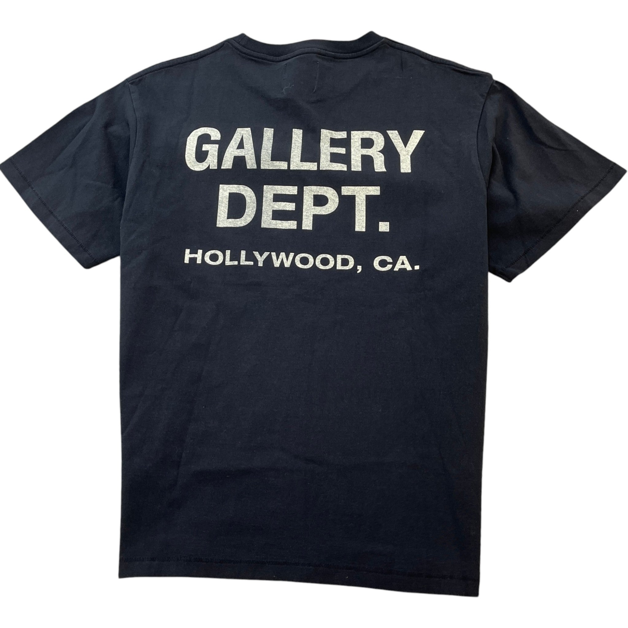Men's Logo Print T-Shirt Navy Size M