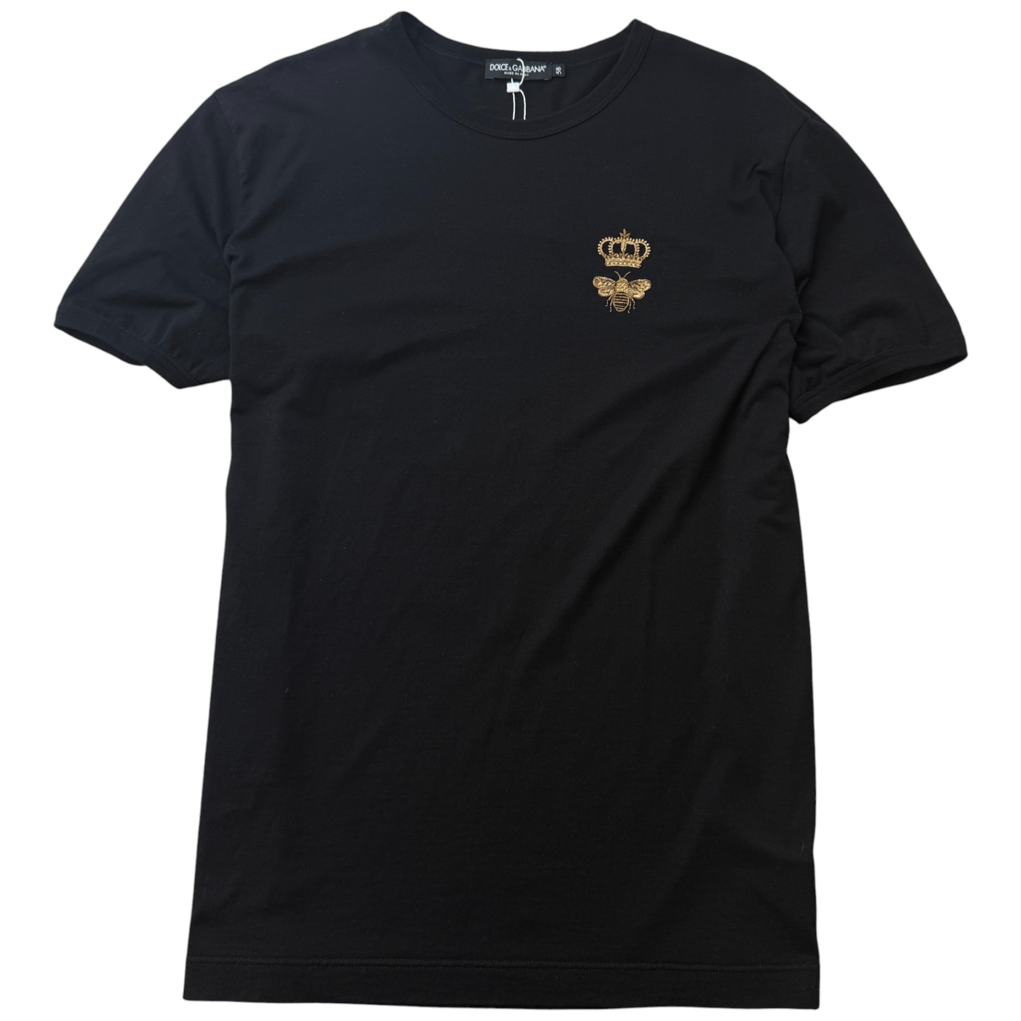 Men's Bee Crown Logo T-Shirt Black Size XXXL