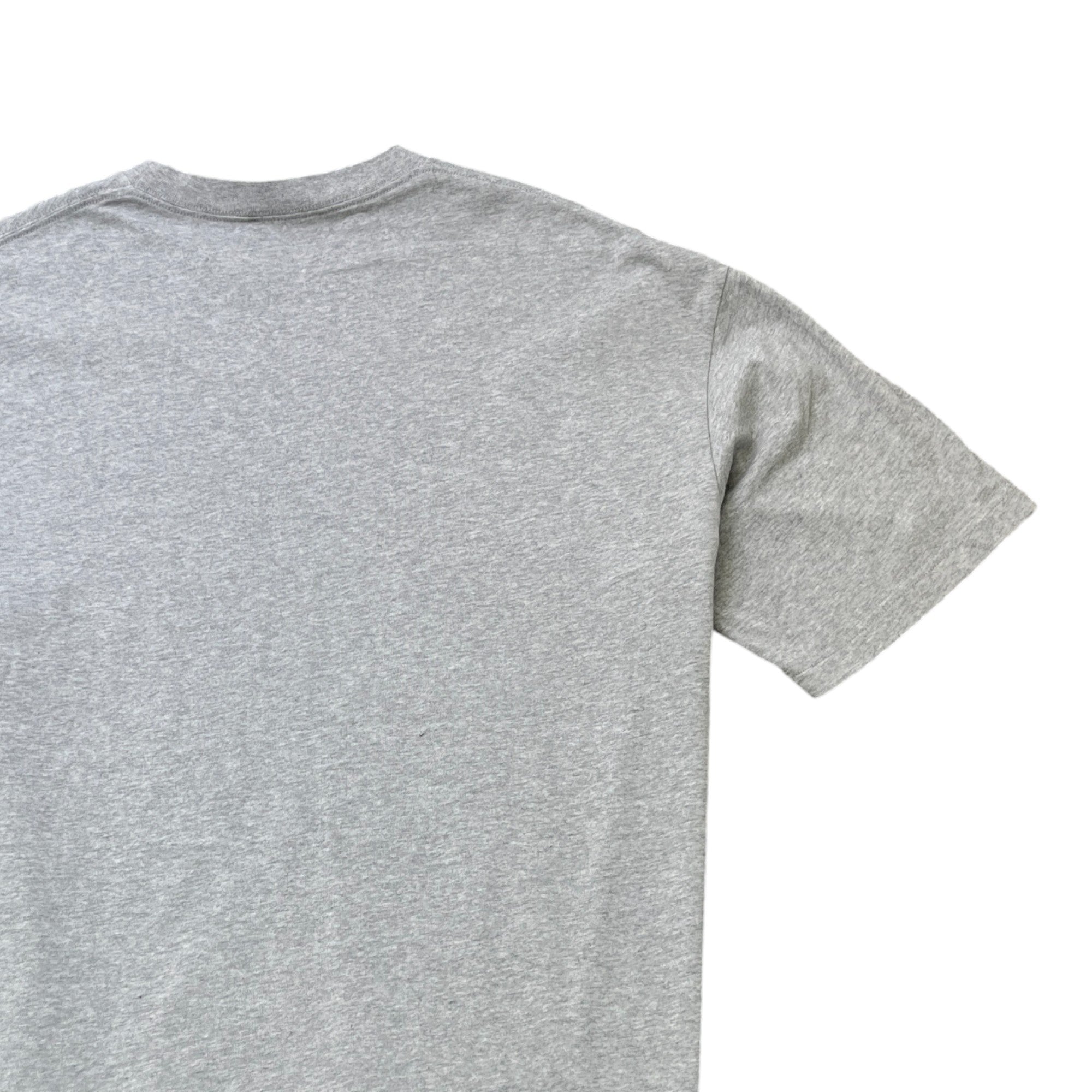 Men's Cities London Logo Print T-Shirt Grey Size M