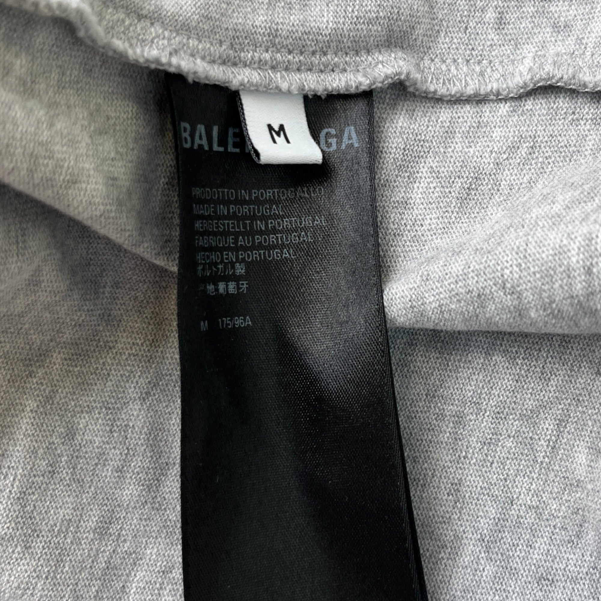 Men's Cities London Logo Print T-Shirt Grey Size M