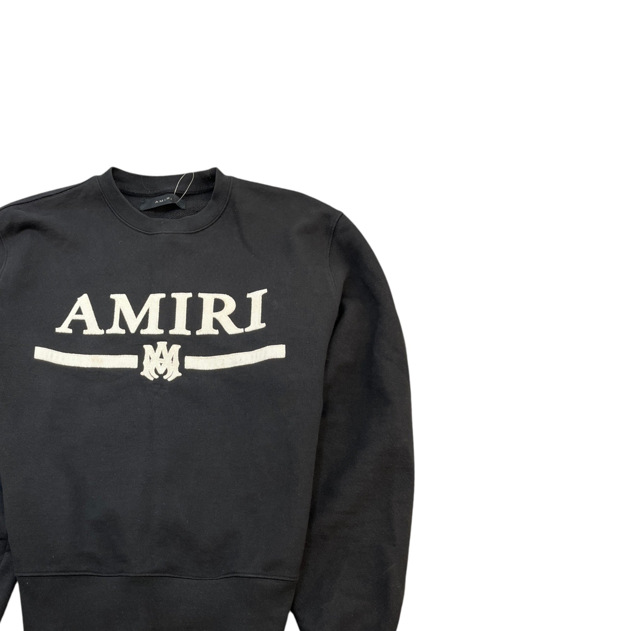 Men's Ma Bar Logo Sweatshirt Black Size M