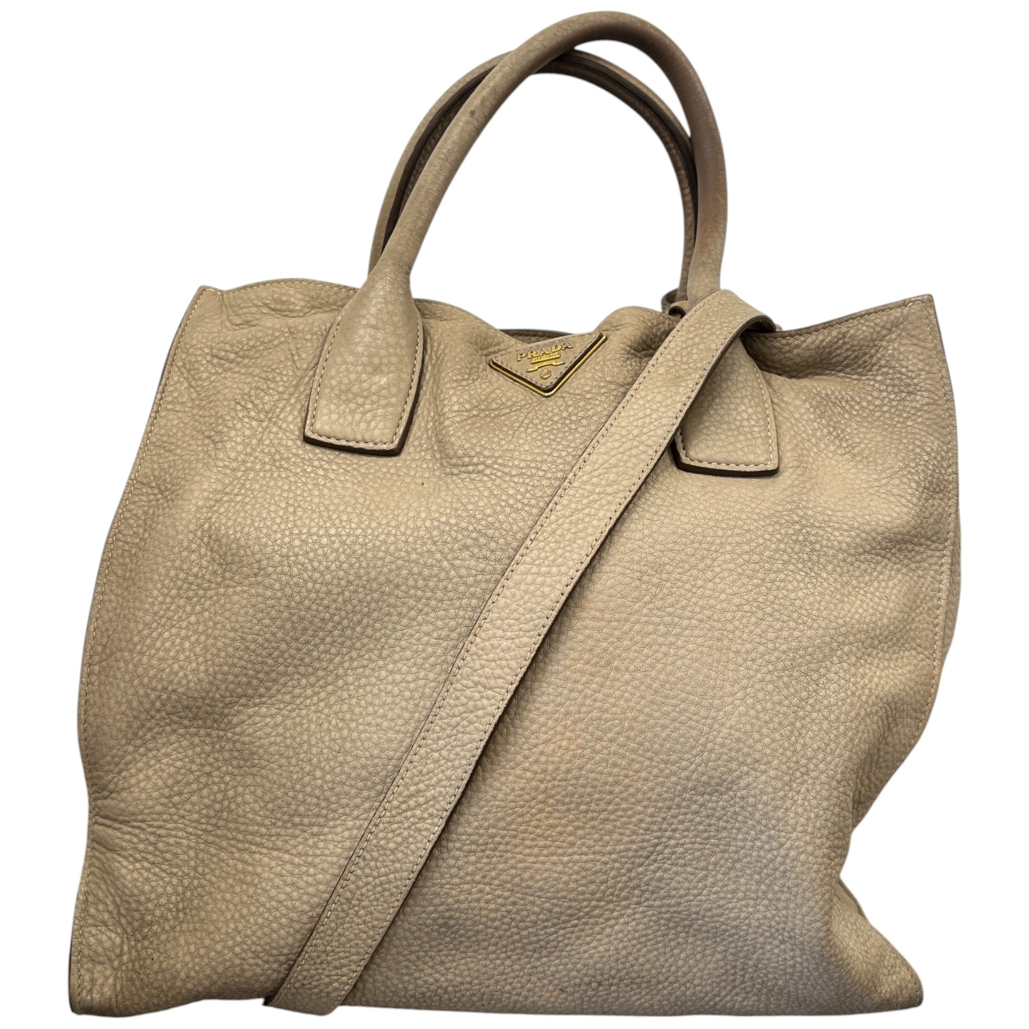Women's Vitello Daino Tote Bag Beige