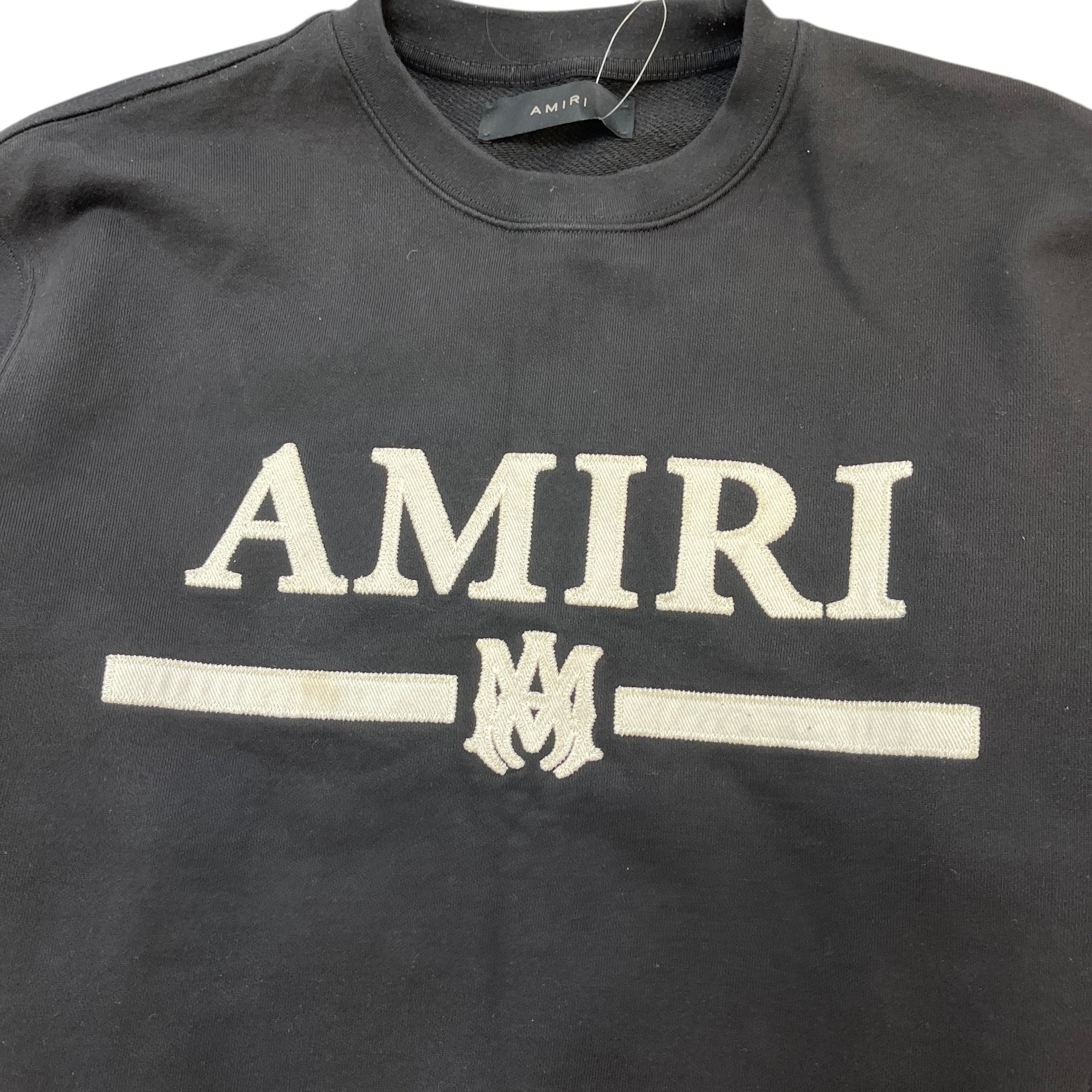 Men's Ma Bar Logo Sweatshirt Black Size M
