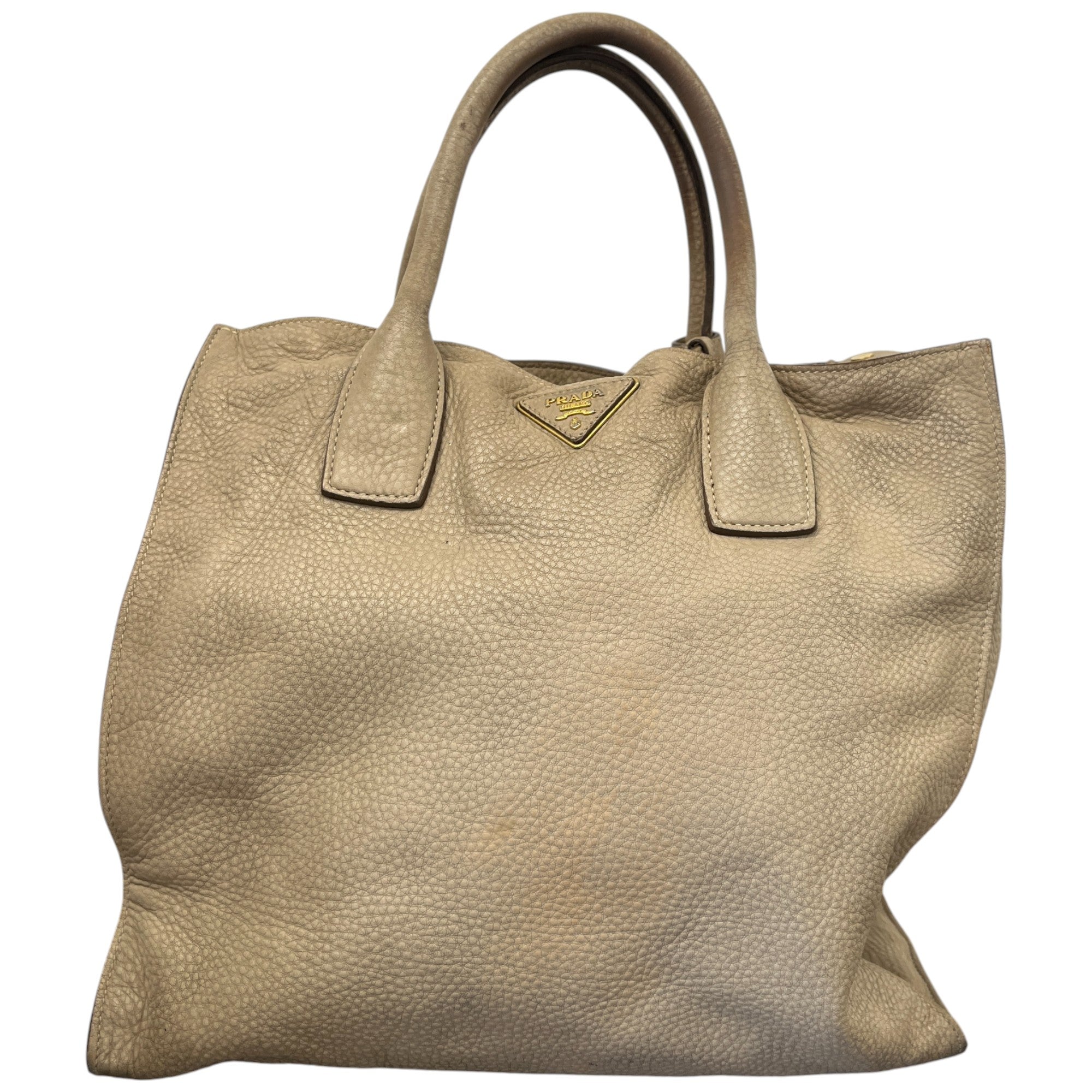 Women's Vitello Daino Tote Bag Beige