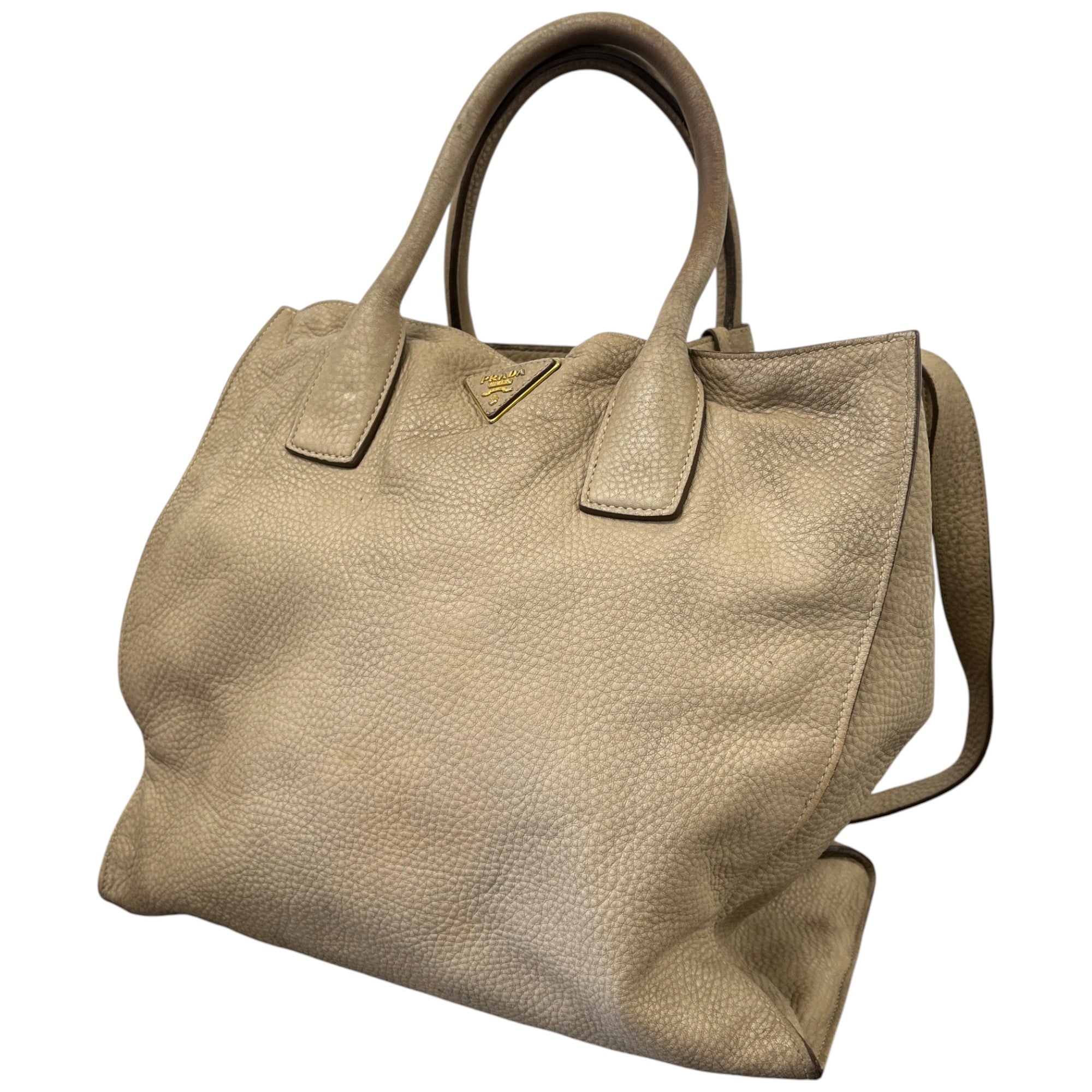 Women's Vitello Daino Tote Bag Beige