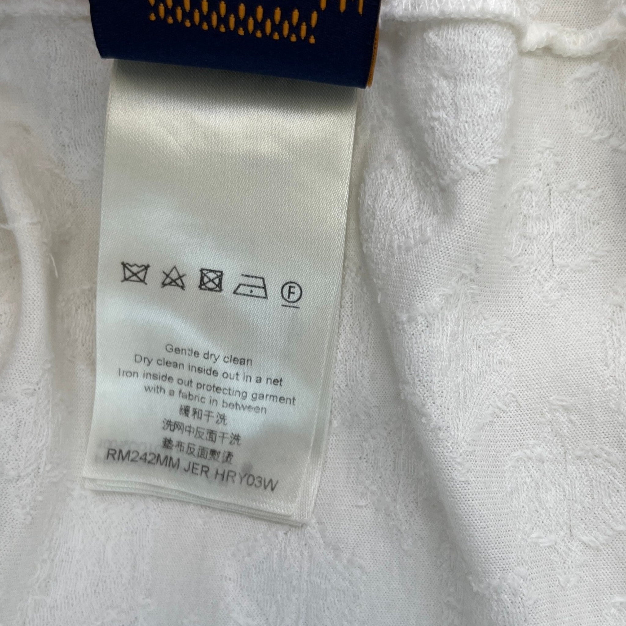 Men's Monogram T-Shirt White Size M