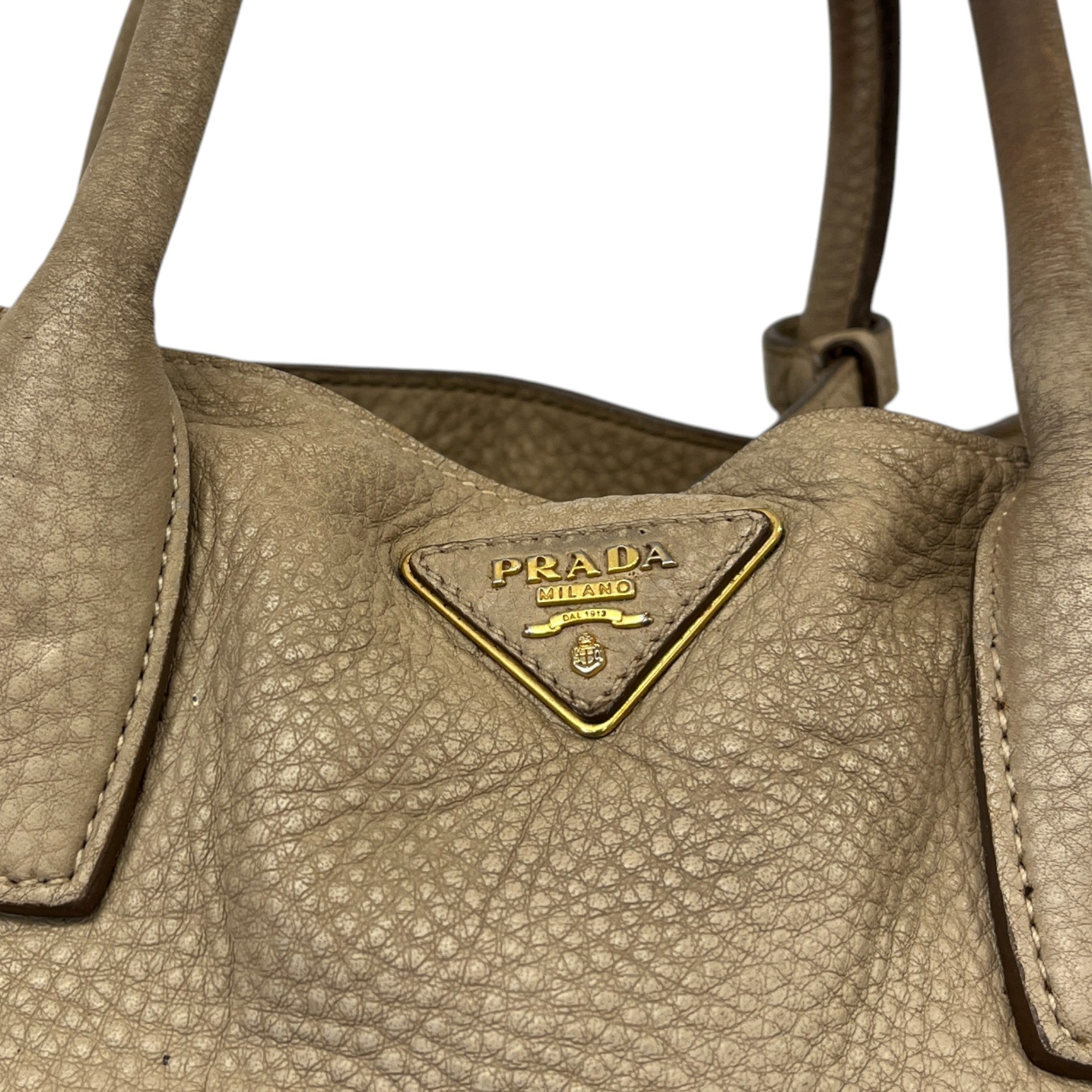 Women's Vitello Daino Tote Bag Beige