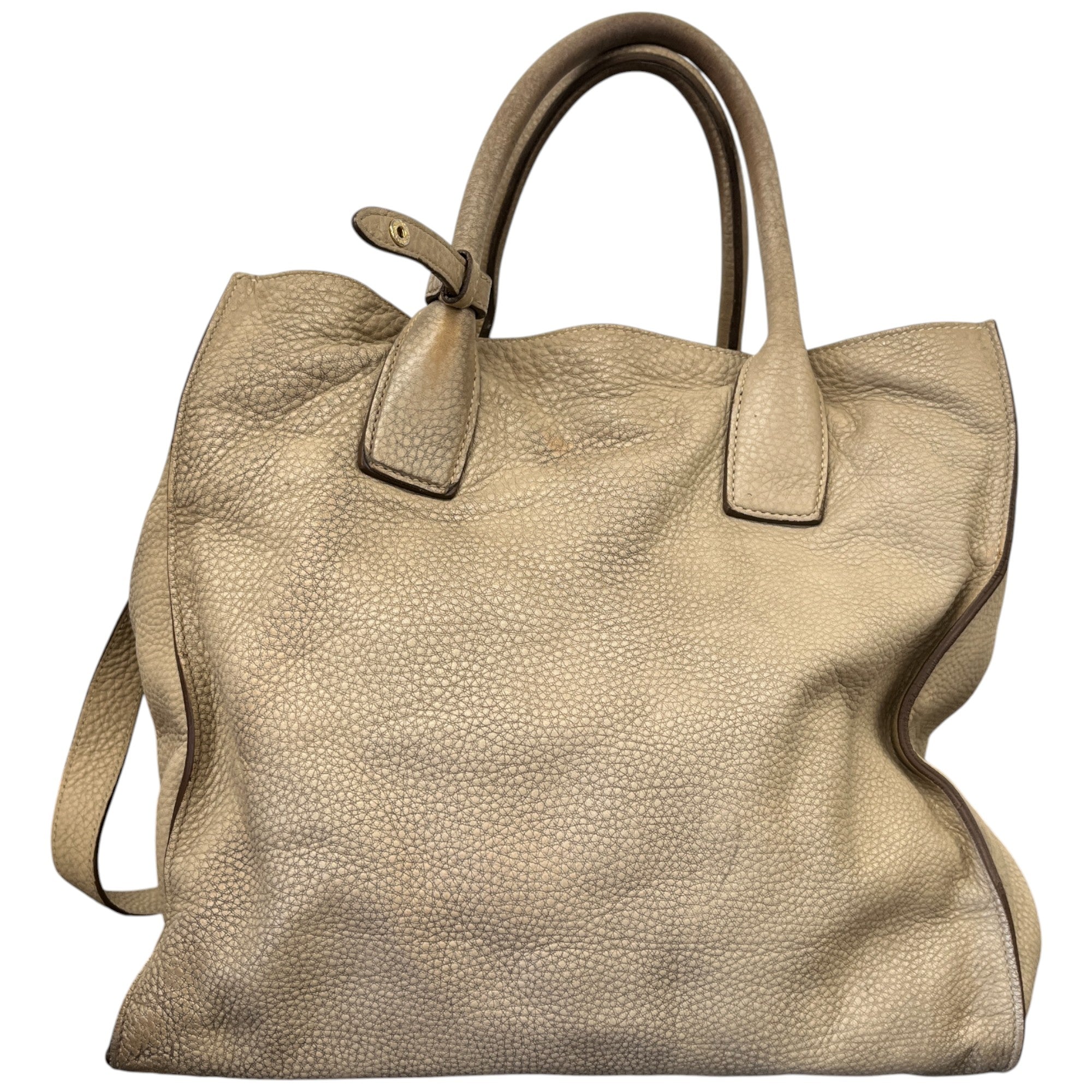 Women's Vitello Daino Tote Bag Beige