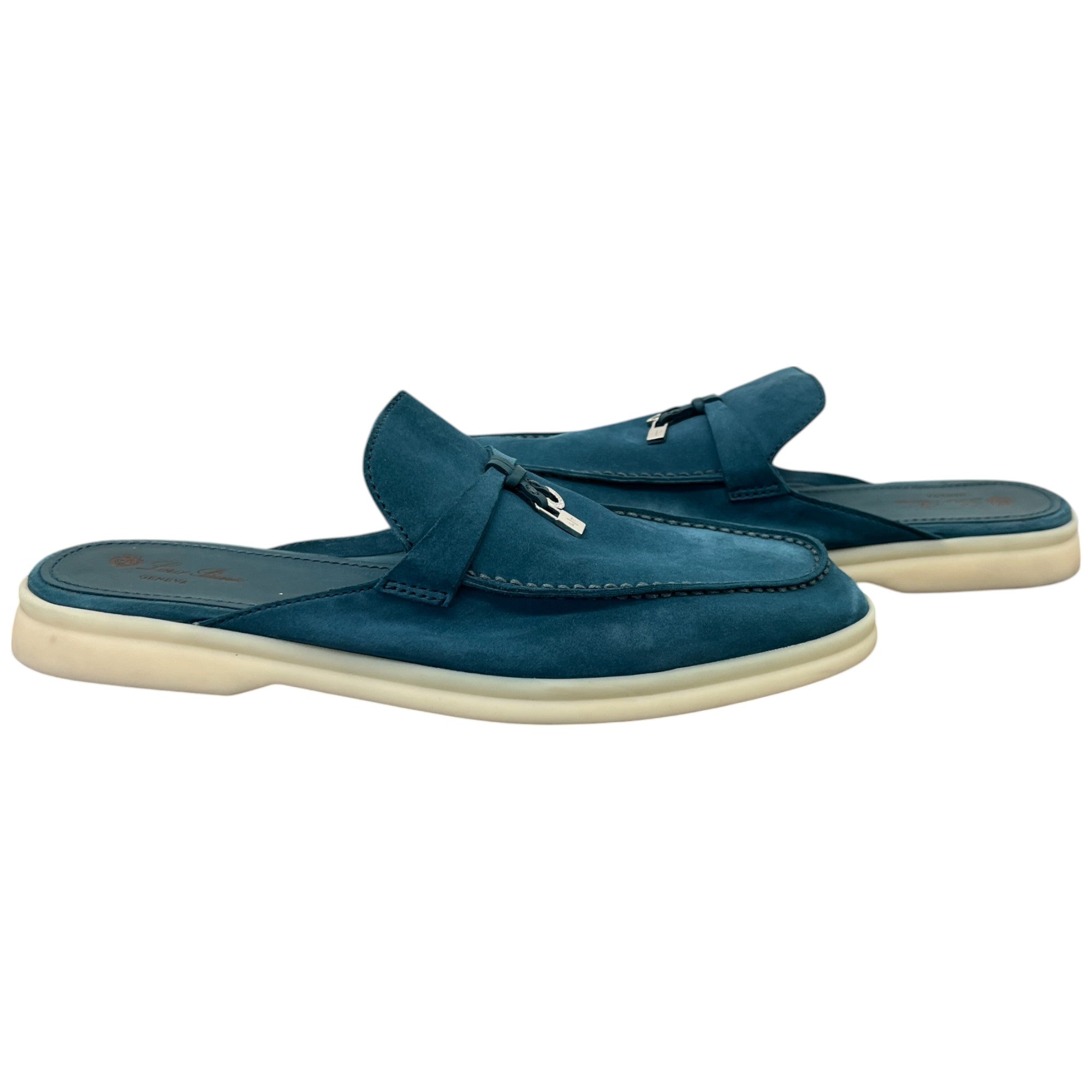 Women's Babouche Charms Summer Walk Loafers Blue Size EU 41 / UK 8