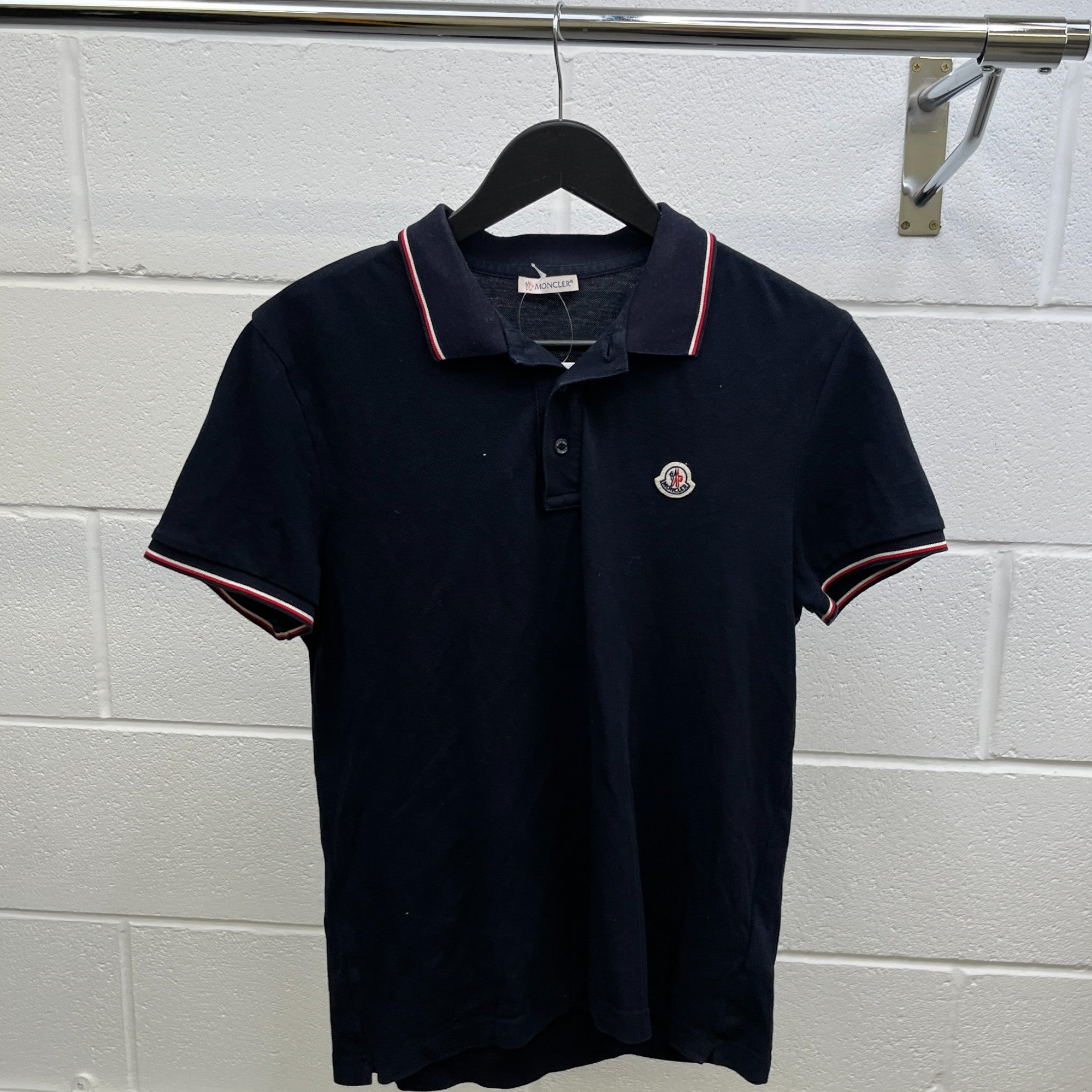 Men's Maglia Polo Manica Corta Polo Shirt Black Size M