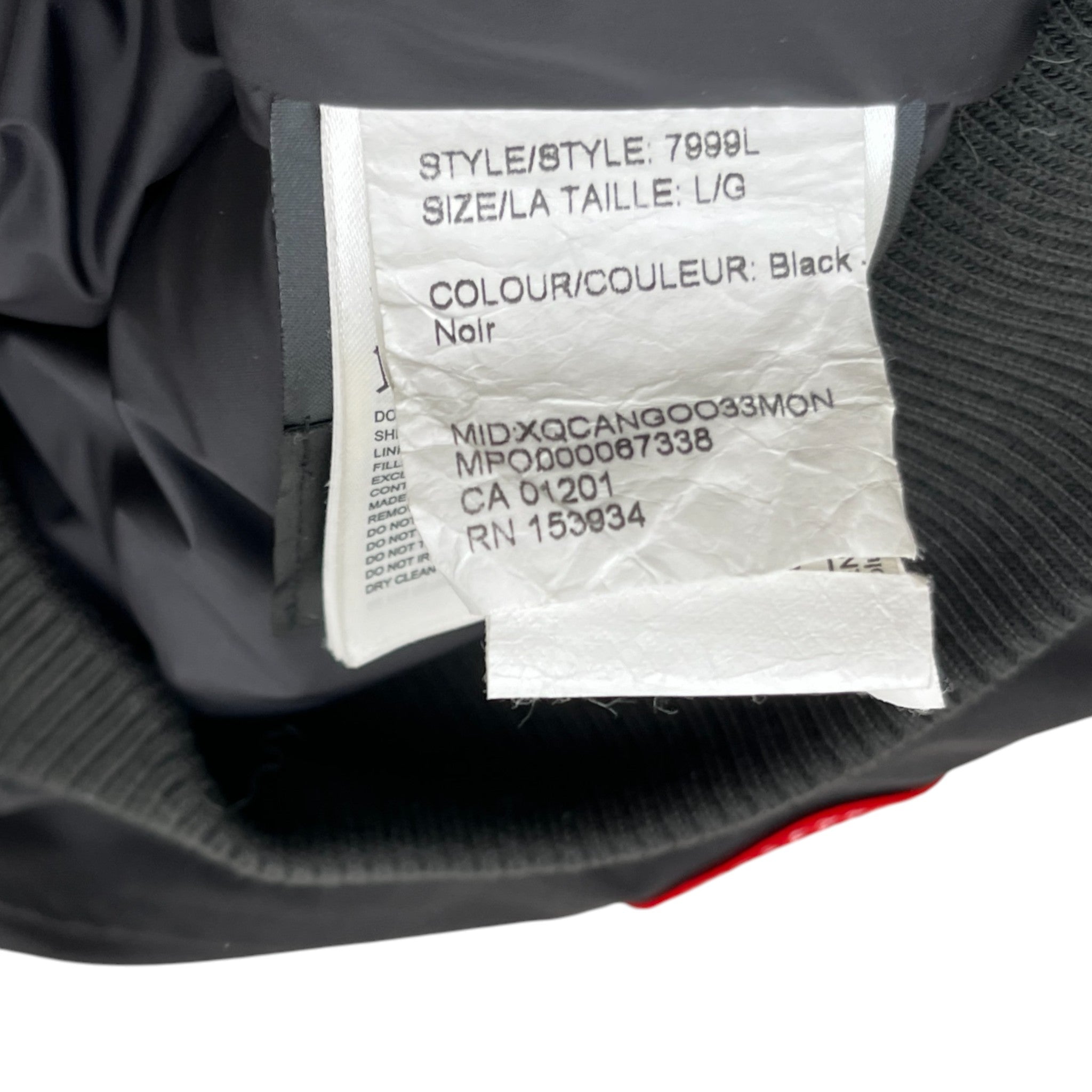 Women's Chilliwack Bomber Down Jacket Black Size L