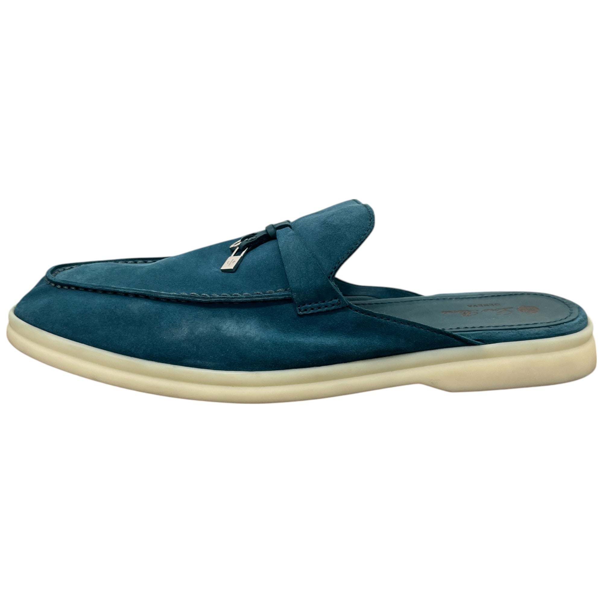 Women's Babouche Charms Summer Walk Loafers Blue Size EU 41 / UK 8