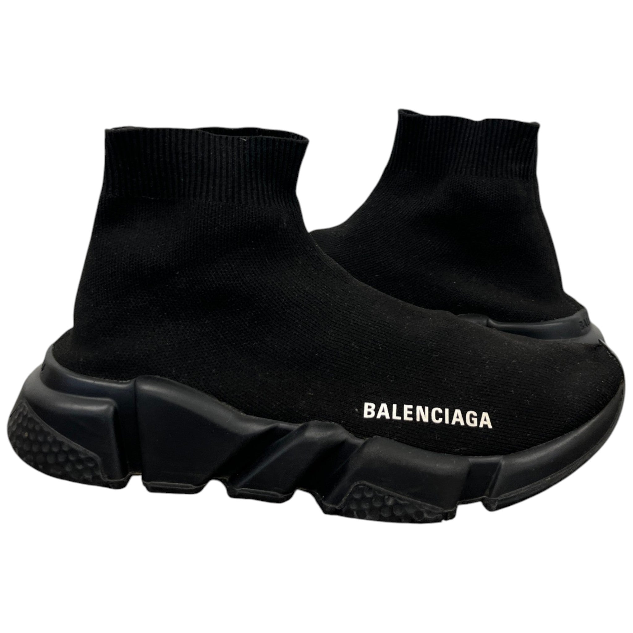 Women's Speed Sock High Trainers Black Size EU 37 / UK 4