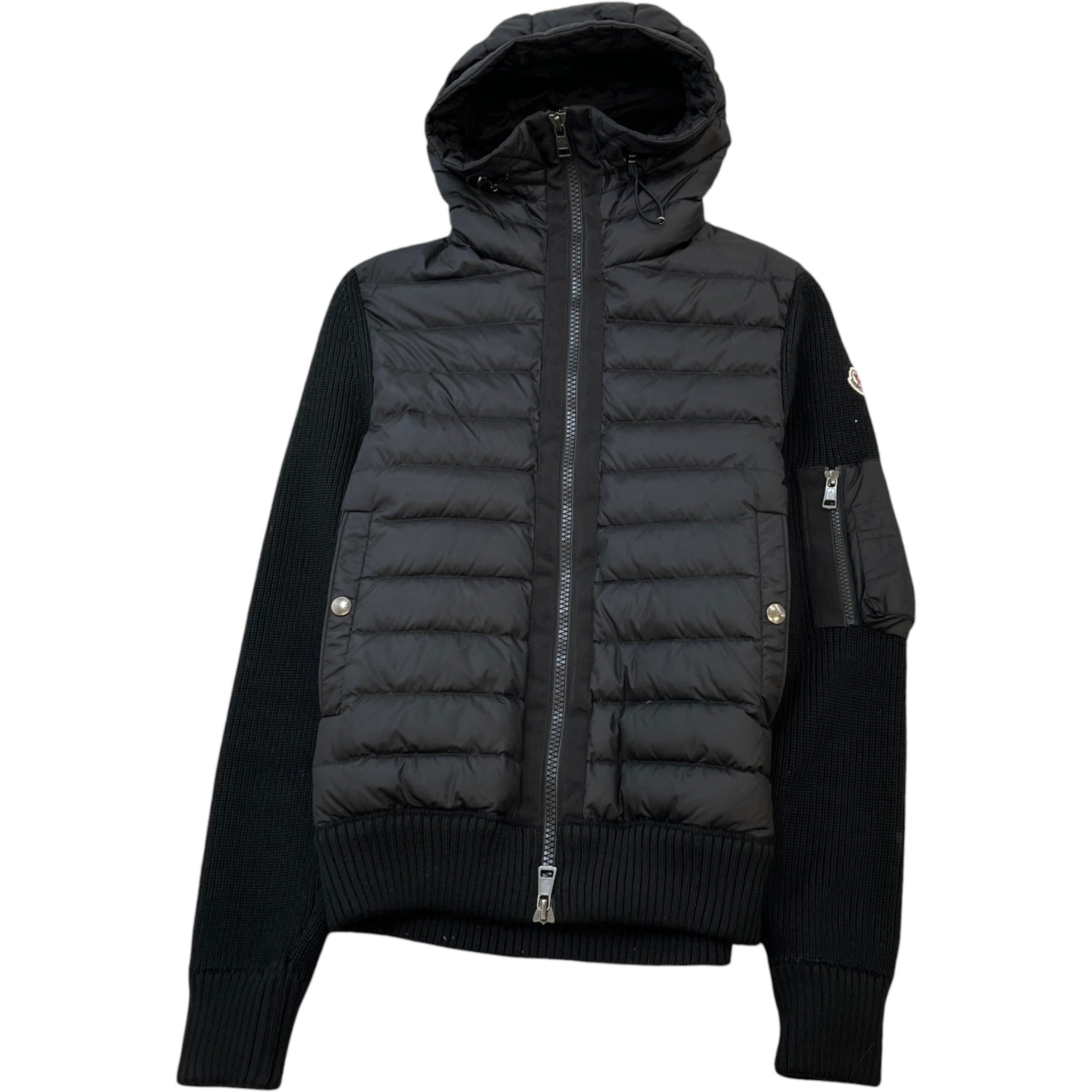 Men's Cardigan Tricot Jacket Black Size S