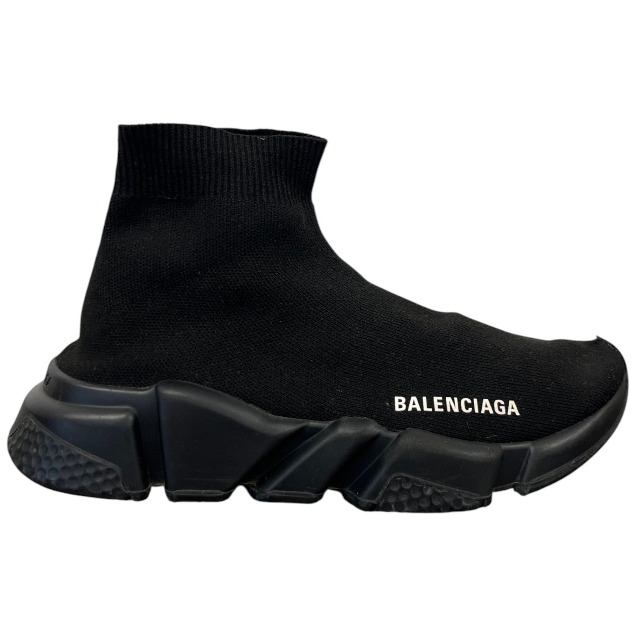 Women's Speed Sock High Trainers Black Size EU 37 / UK 4