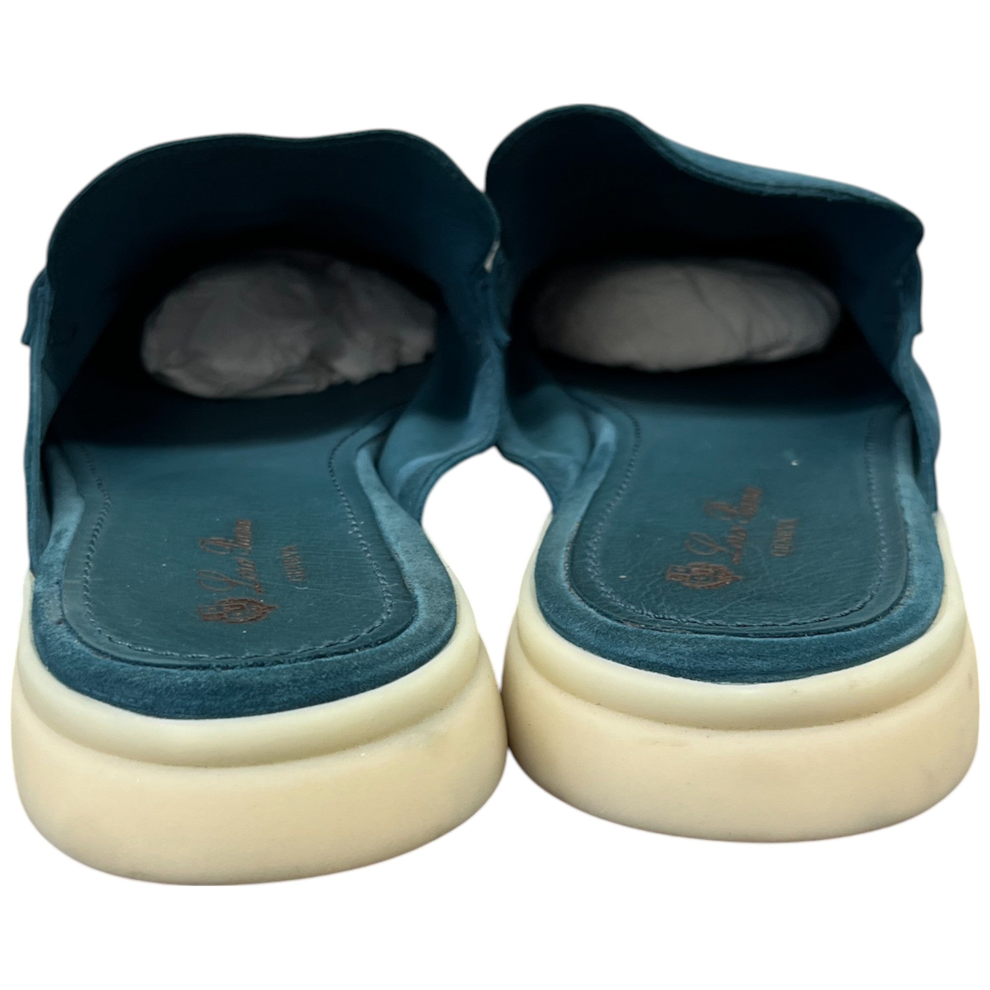 Women's Babouche Charms Summer Walk Loafers Blue Size EU 41 / UK 8