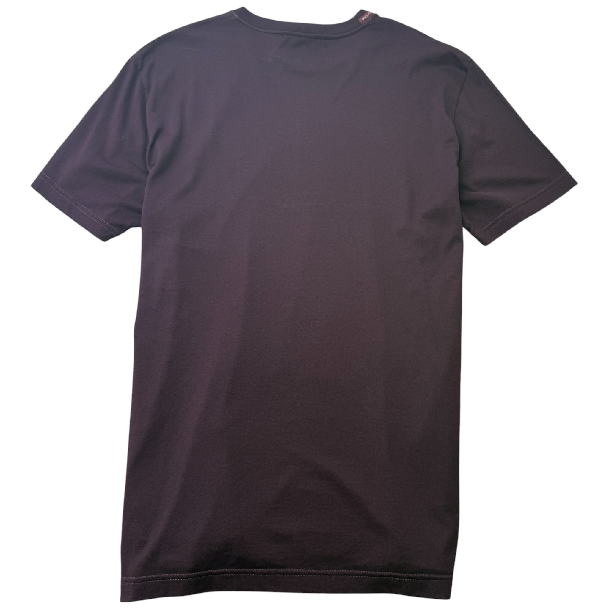 Men's Bee Crown Logo T-Shirt Burgundy Size XXXL