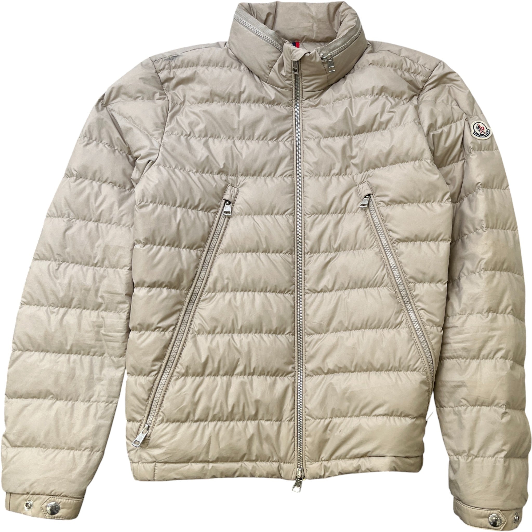 Men's Alfit Down Jacket Beige Size 2 / M