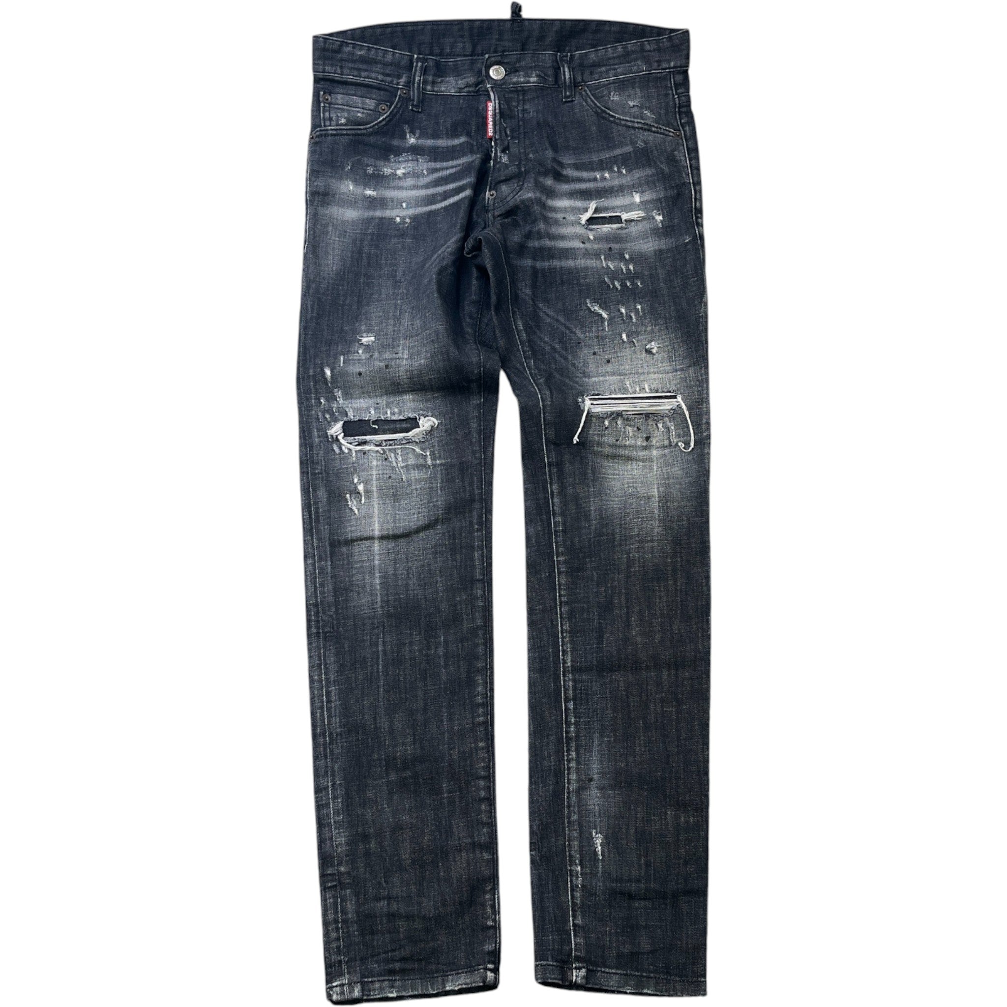 Men's Cool Guy Jeans Black Size IT 46 / UK 30