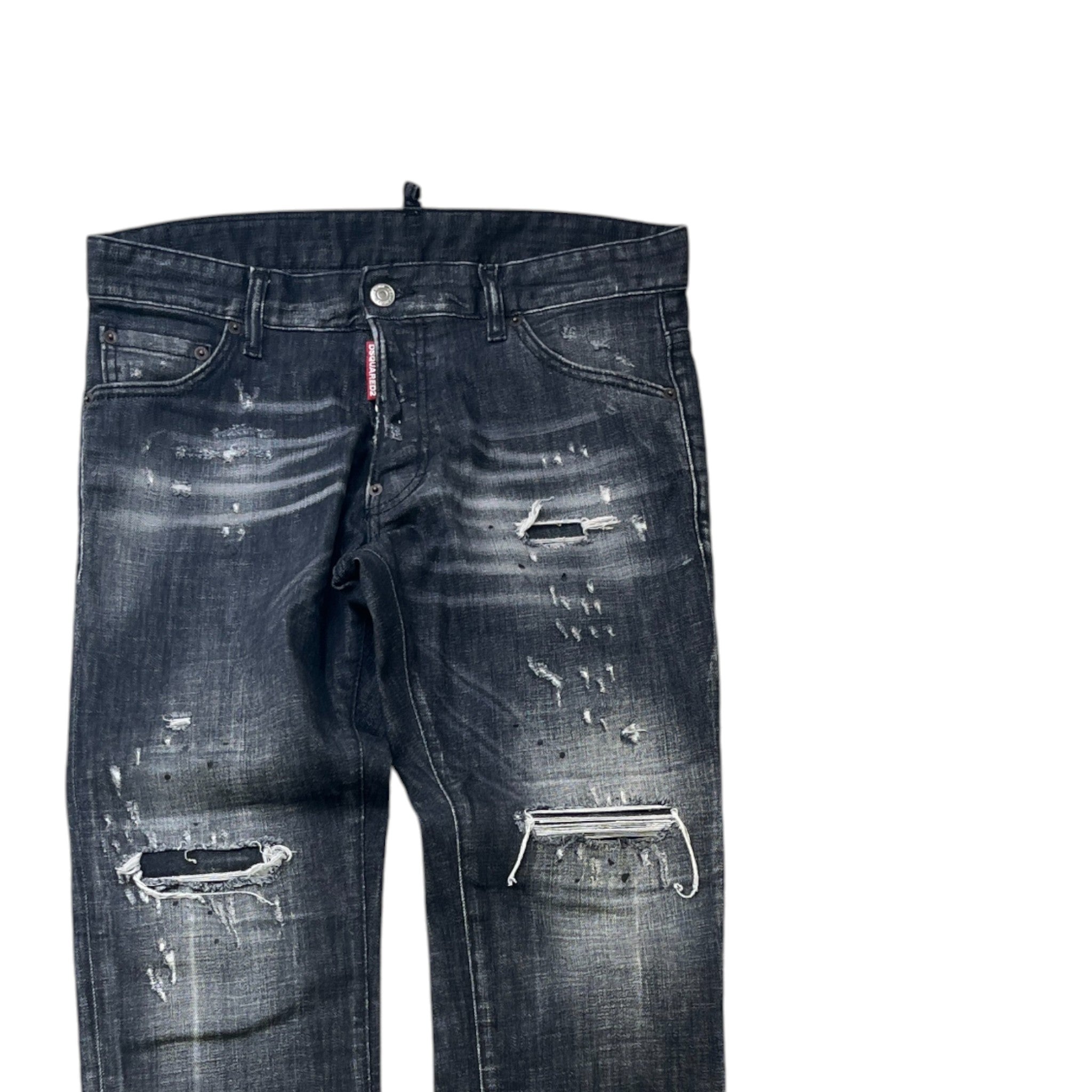 Men's Cool Guy Jeans Black Size IT 46 / UK 30